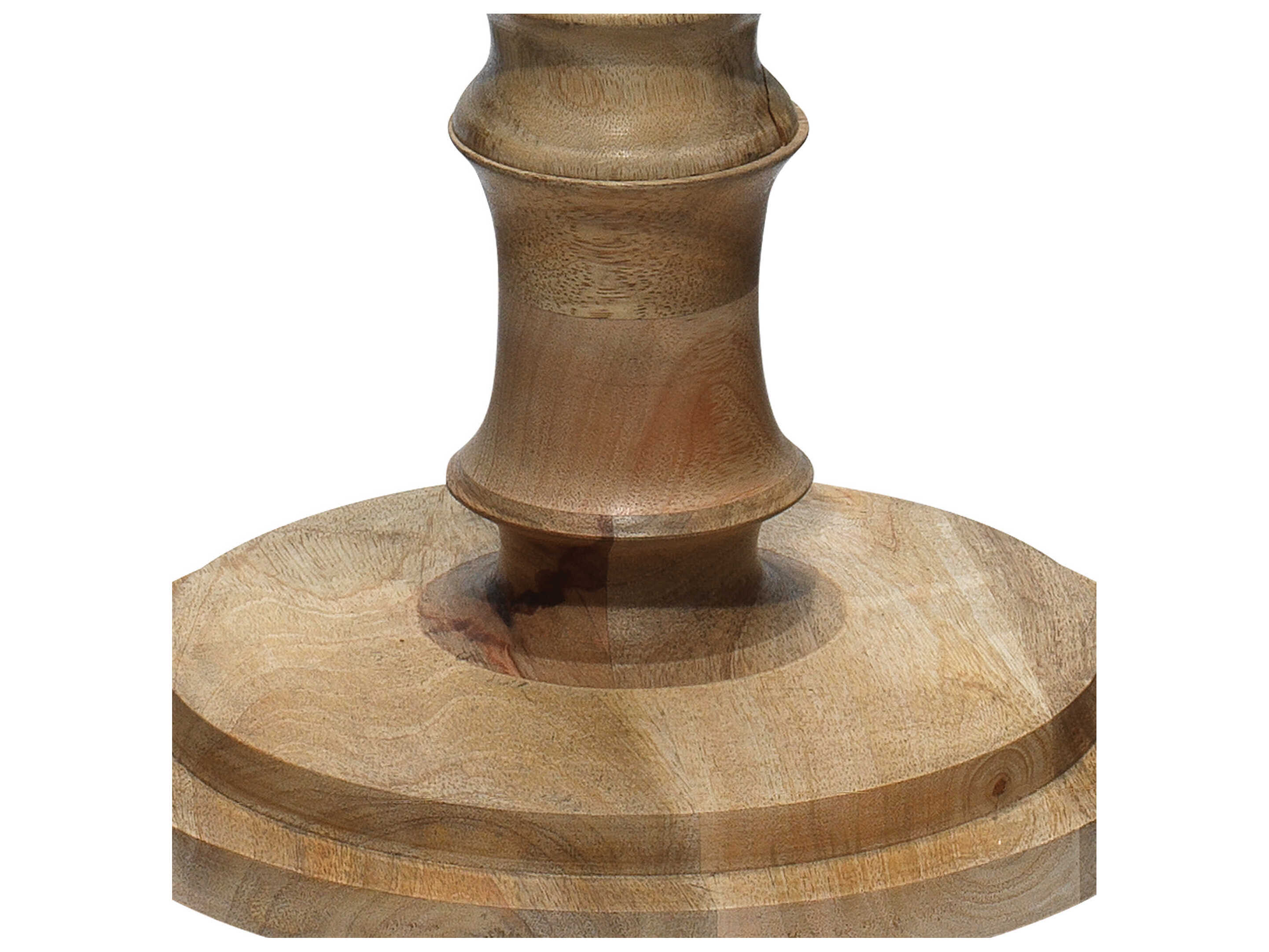 Jamie Young Bleached Wood Brown Floor Lamp