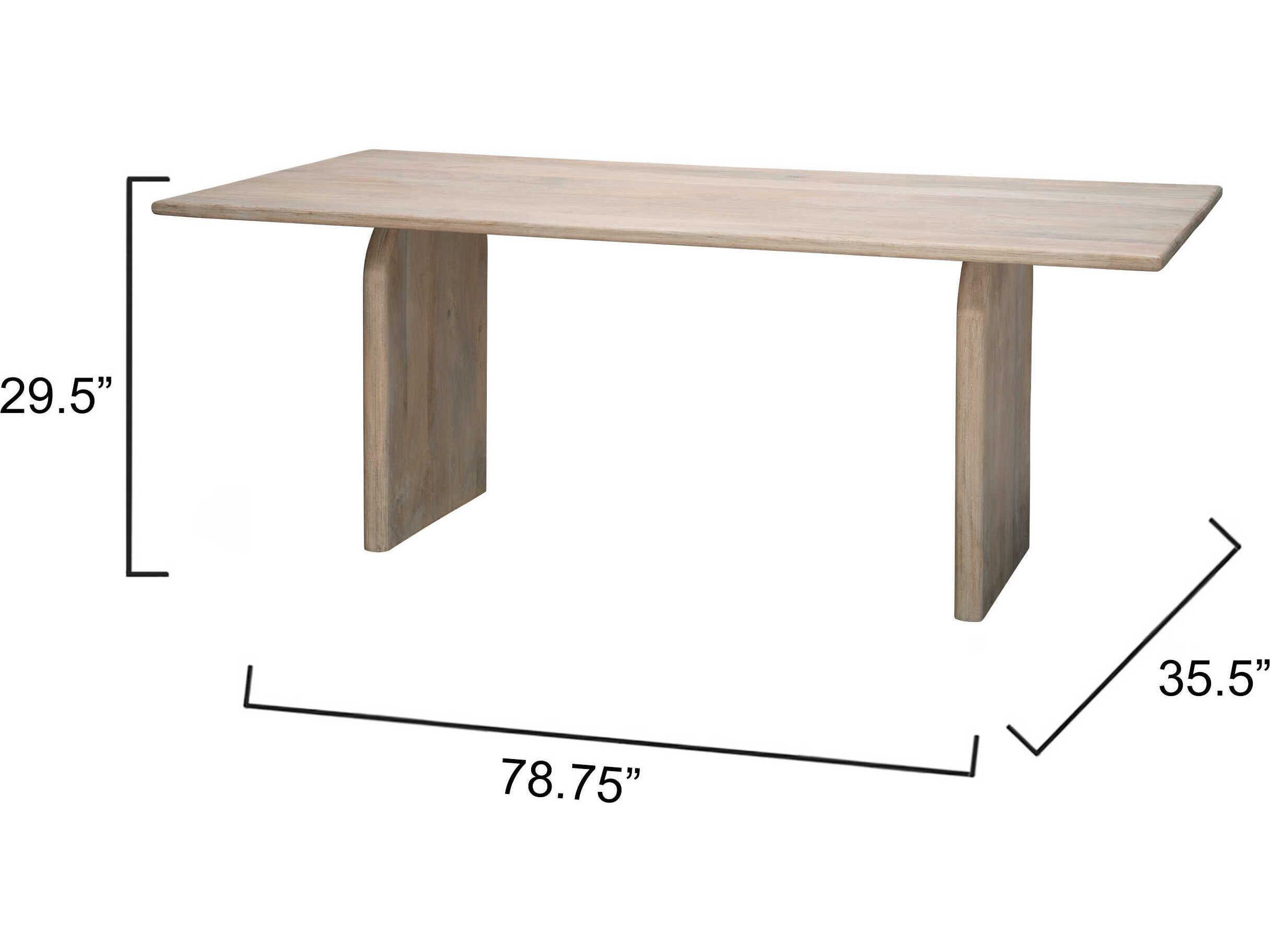 Jamie Young Arc Rectangular Dining Table