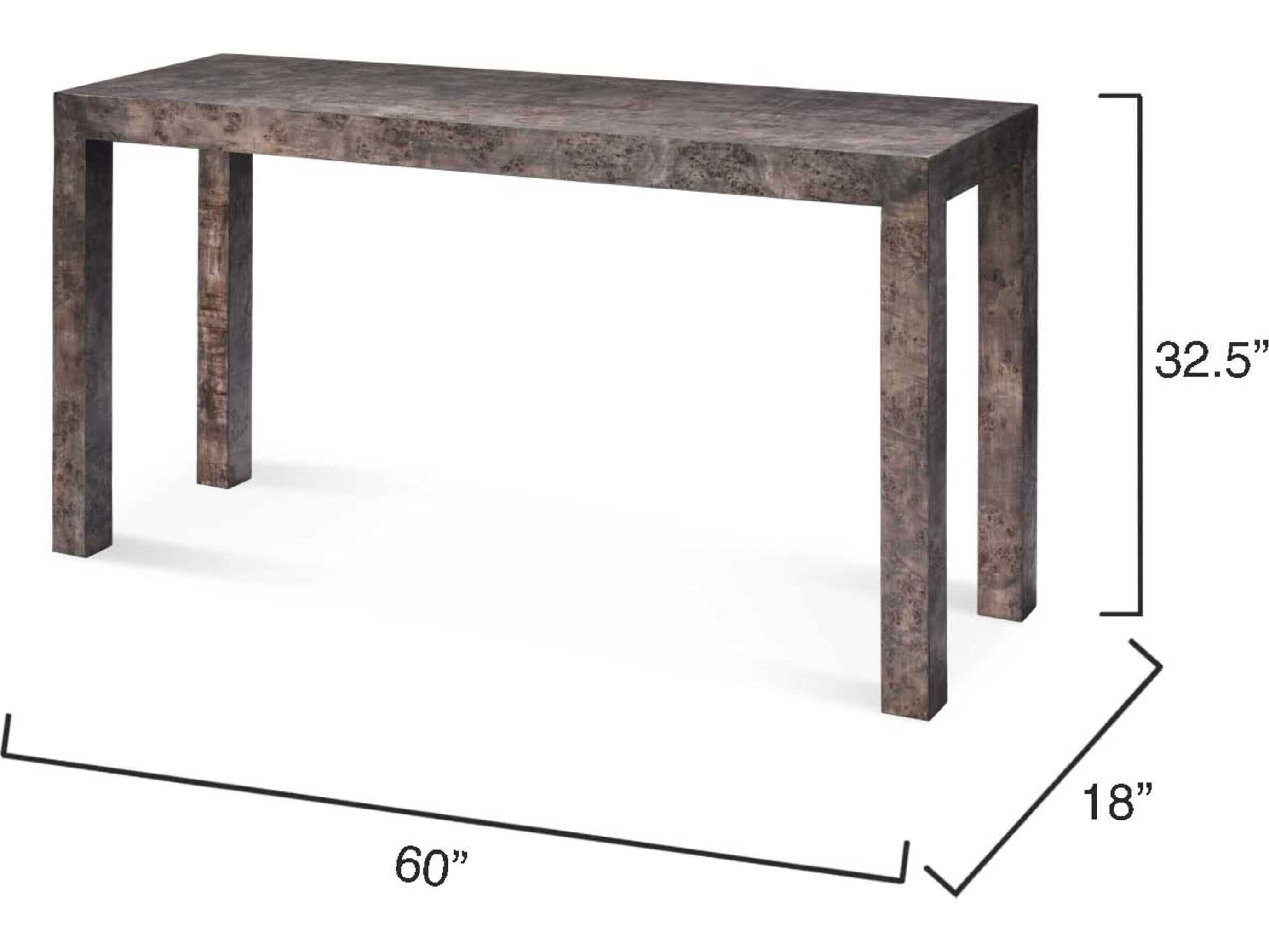 Jamie Young Archer Rectangular Wood Console Table