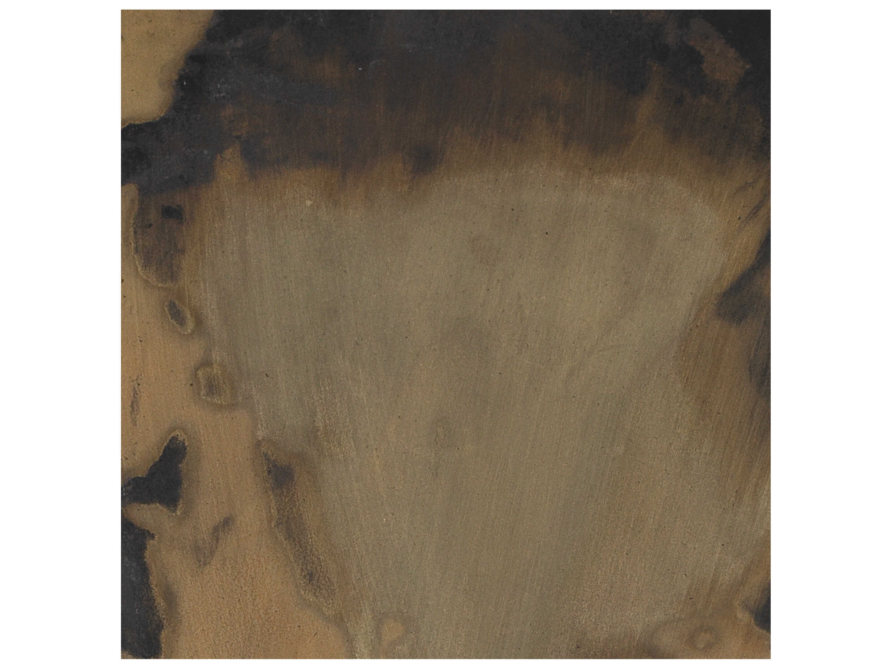 Jamie Young Crown Hexagon Acid Washed Metal End Table