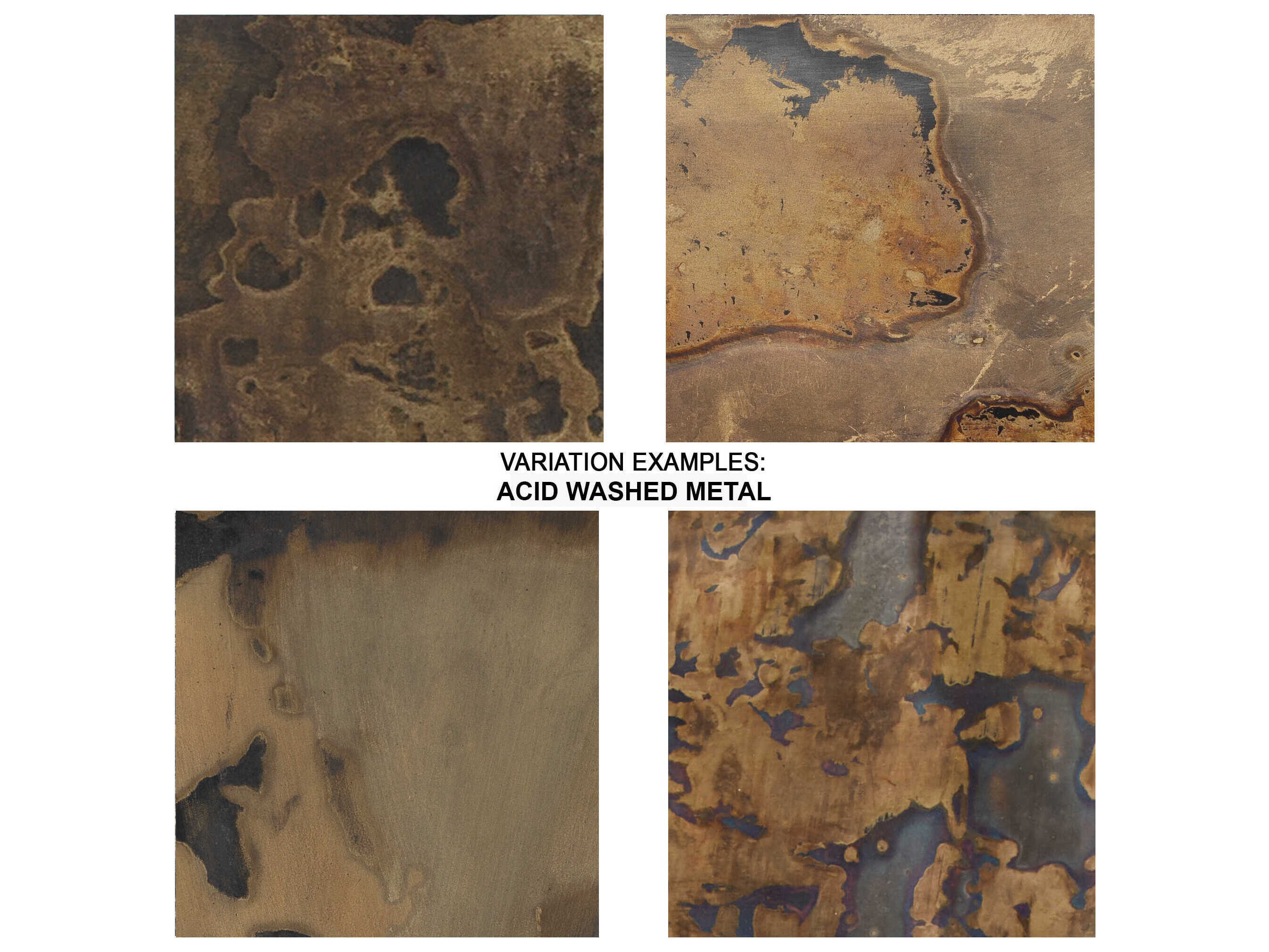 Jamie Young Crown Hexagon Acid Washed Metal End Table