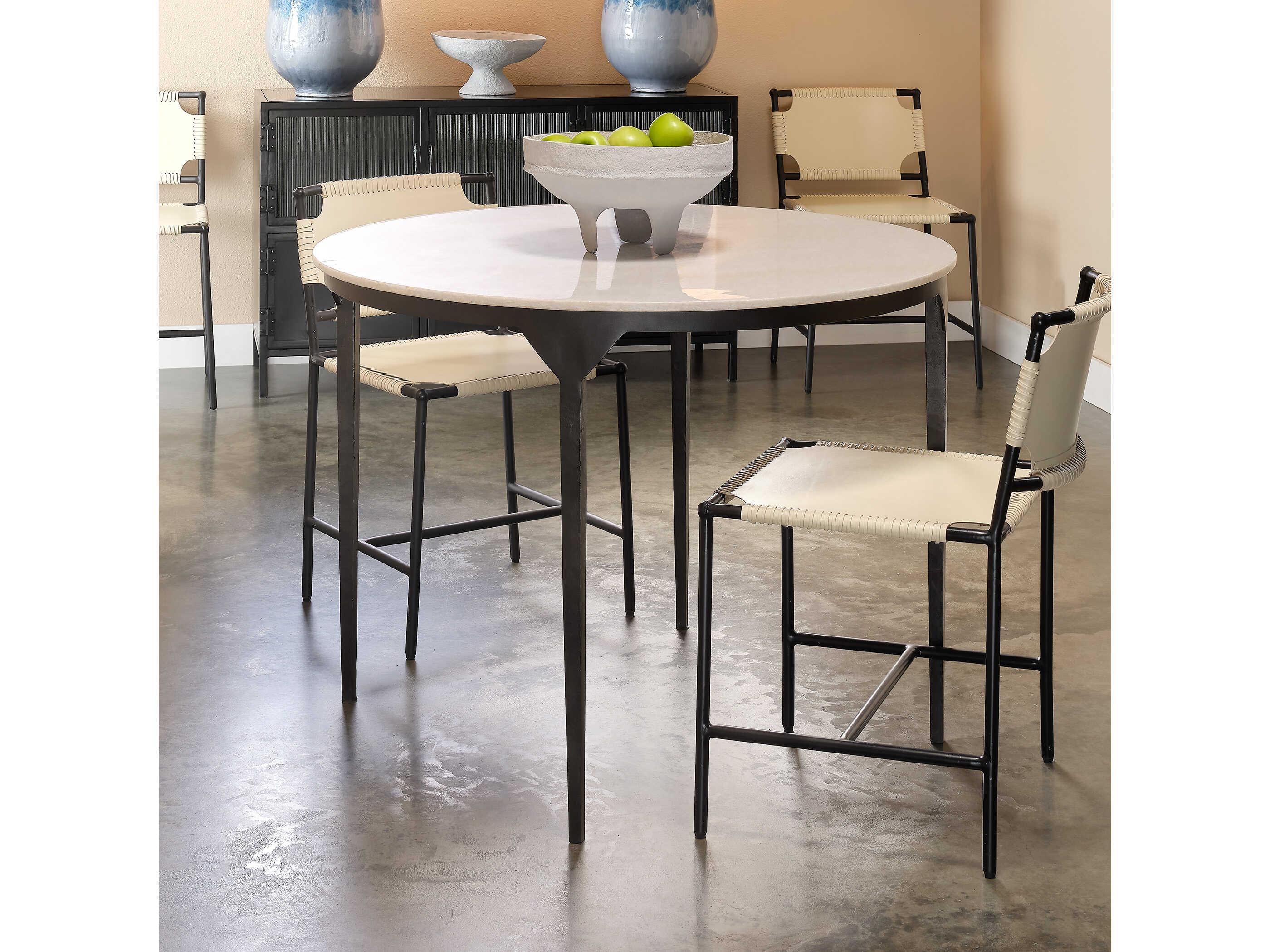 Jamie Young Dante Round Dining Table