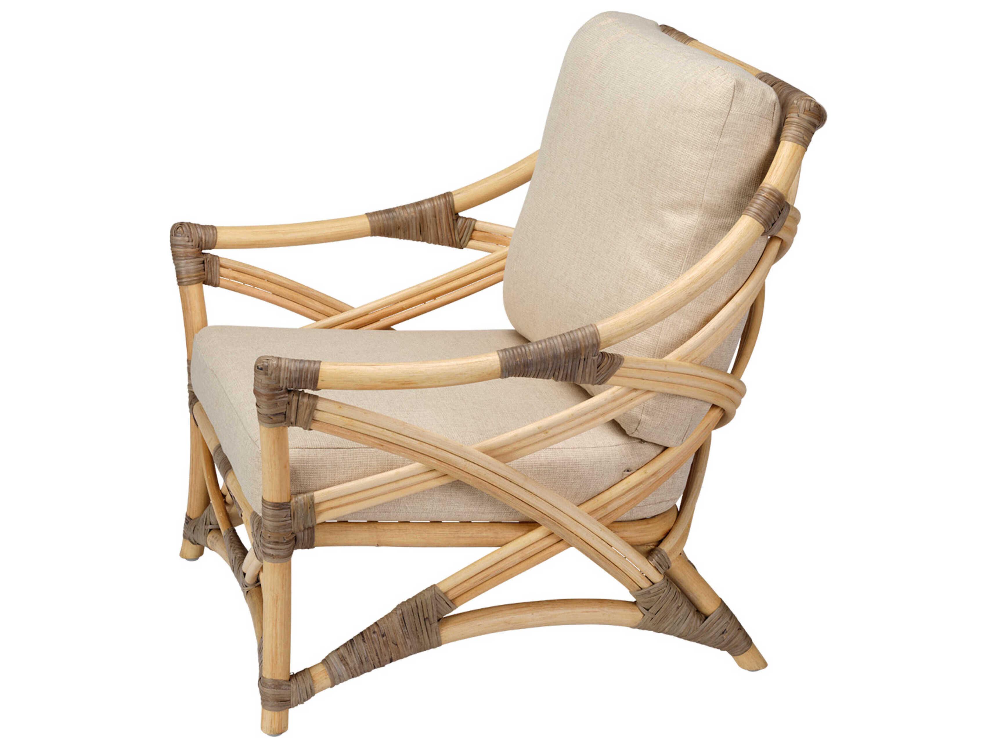 Jamie Young Brown Fabric Accent Chair