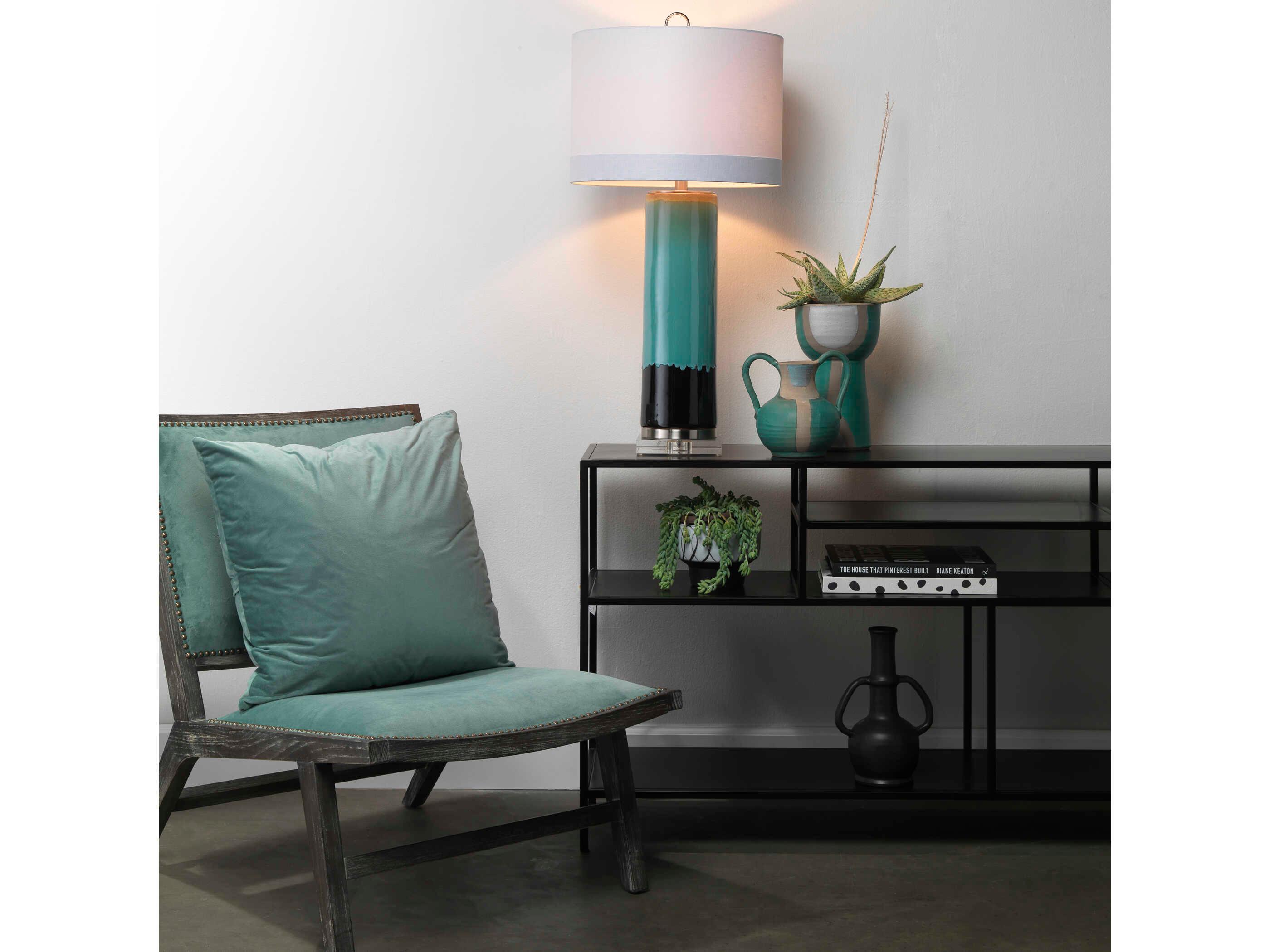 Jamie Young Rectangular Metal Black Iron Console Table