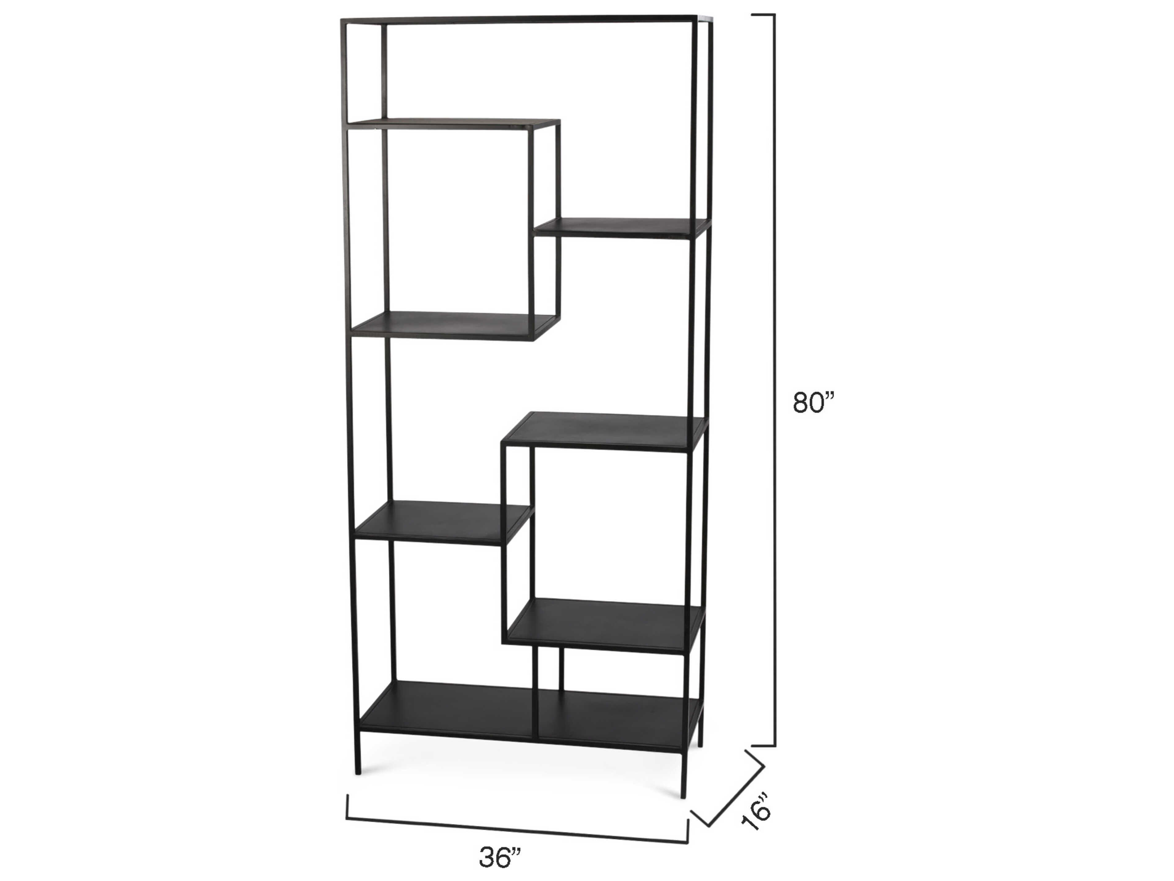 Jamie Young Black Iron Etagere