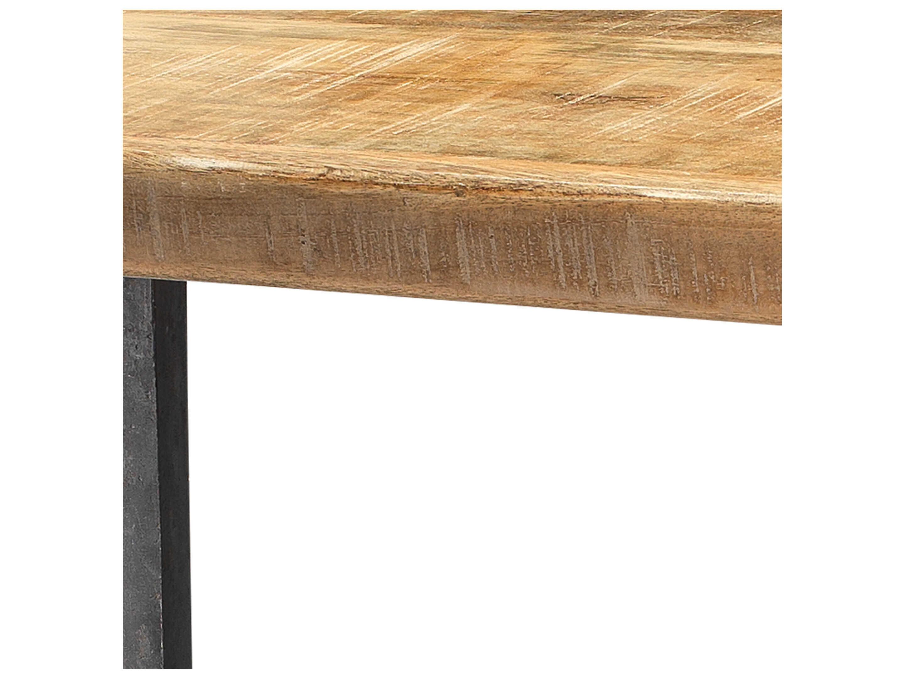 Jamie Young Farmhouse Rectangular Natural Wood Console Table