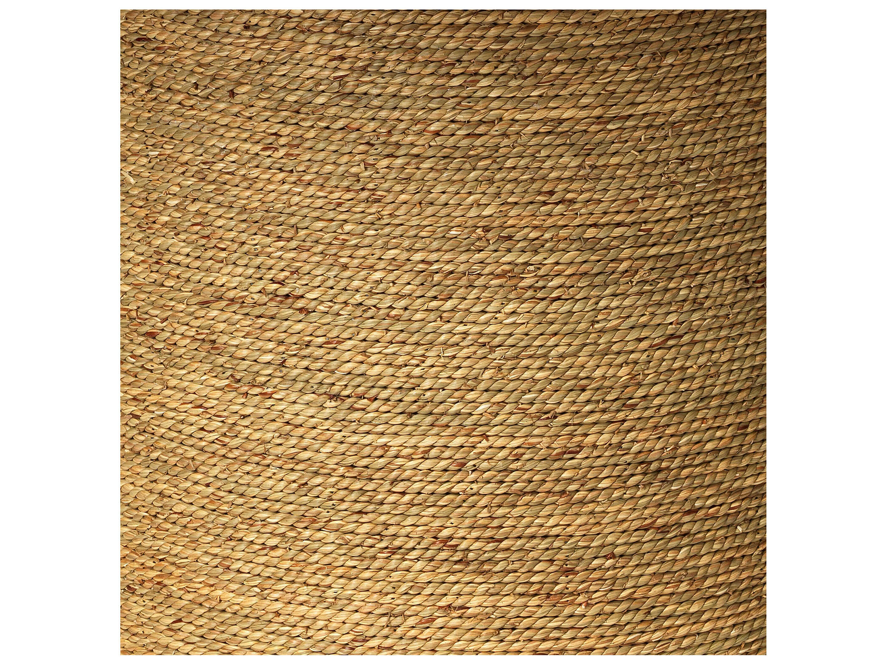 Jamie Young Harbor Round Glass Natural Dining Table