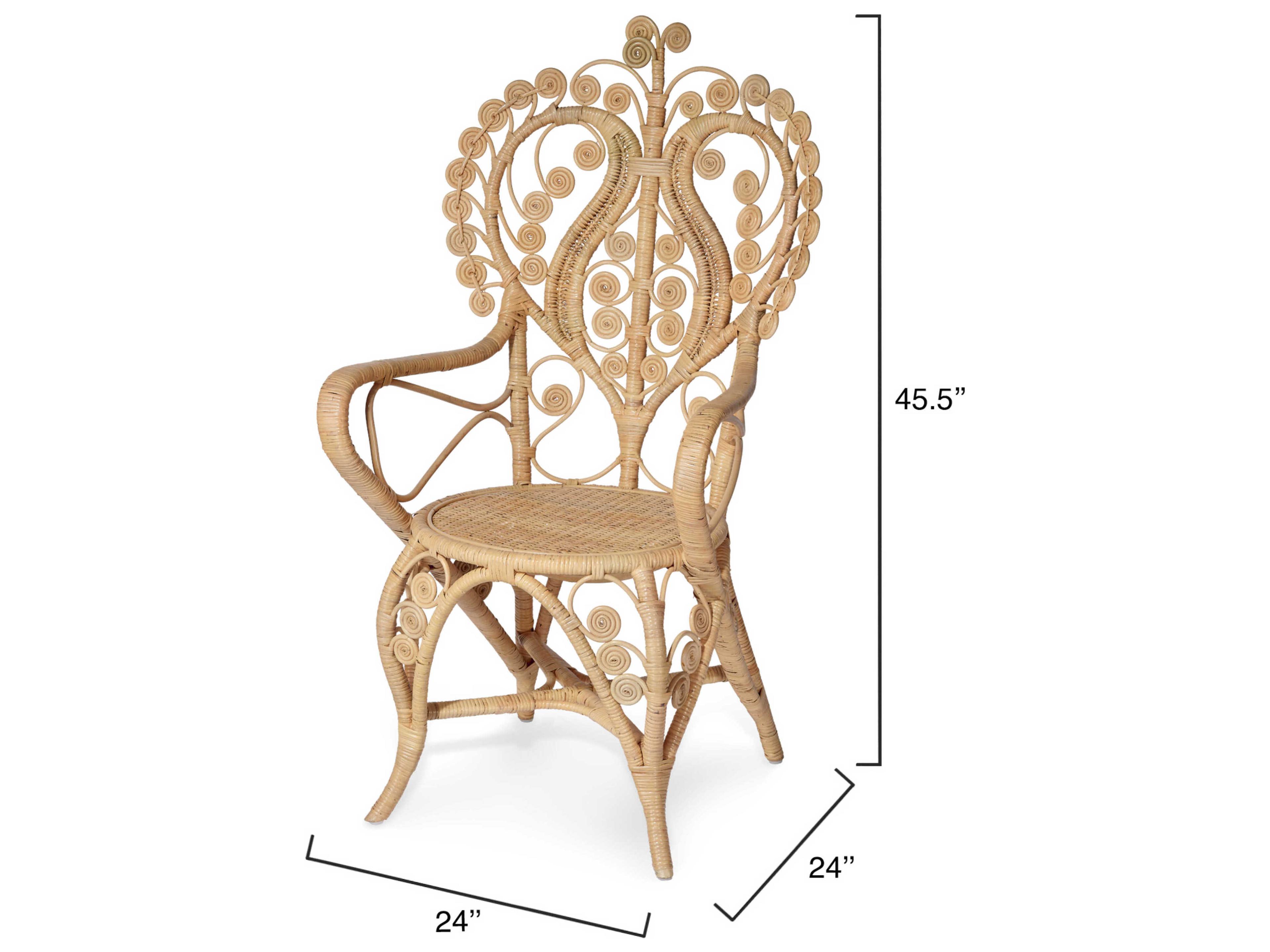 Jamie Young Brown Accent Chair