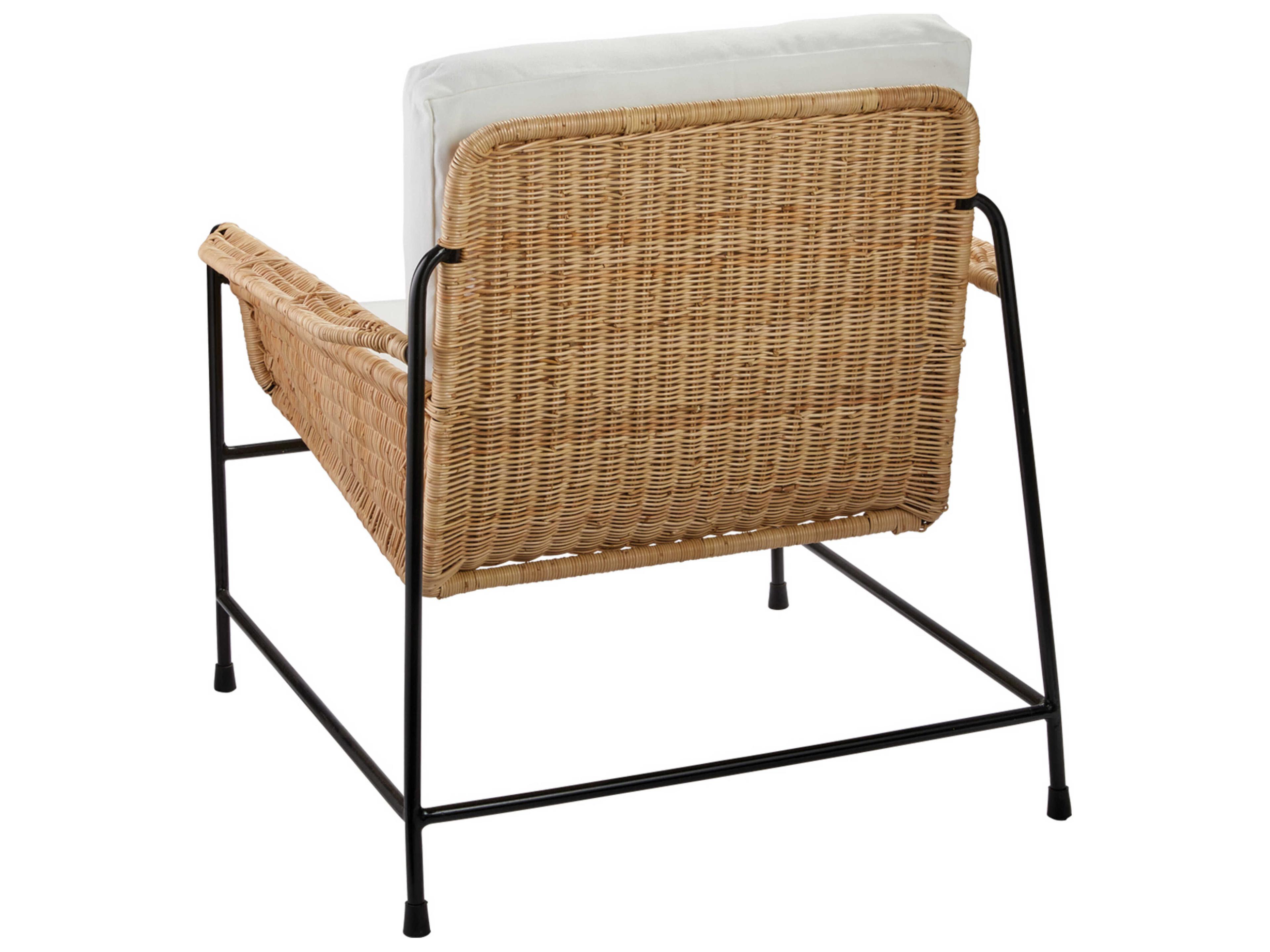 Jamie Young Brown Fabric Accent Chair