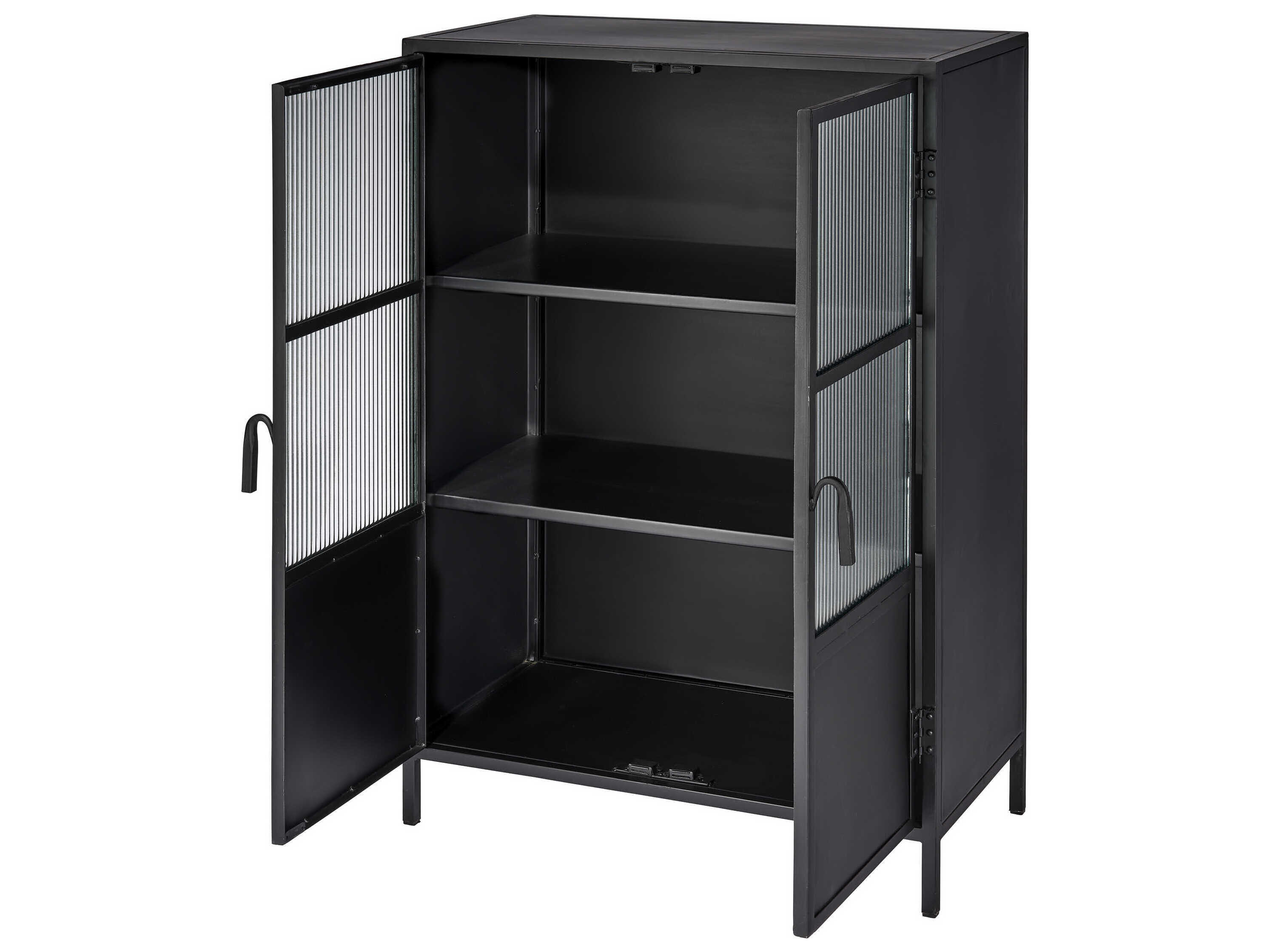 Jamie Young Vitrino Black Accent Chest