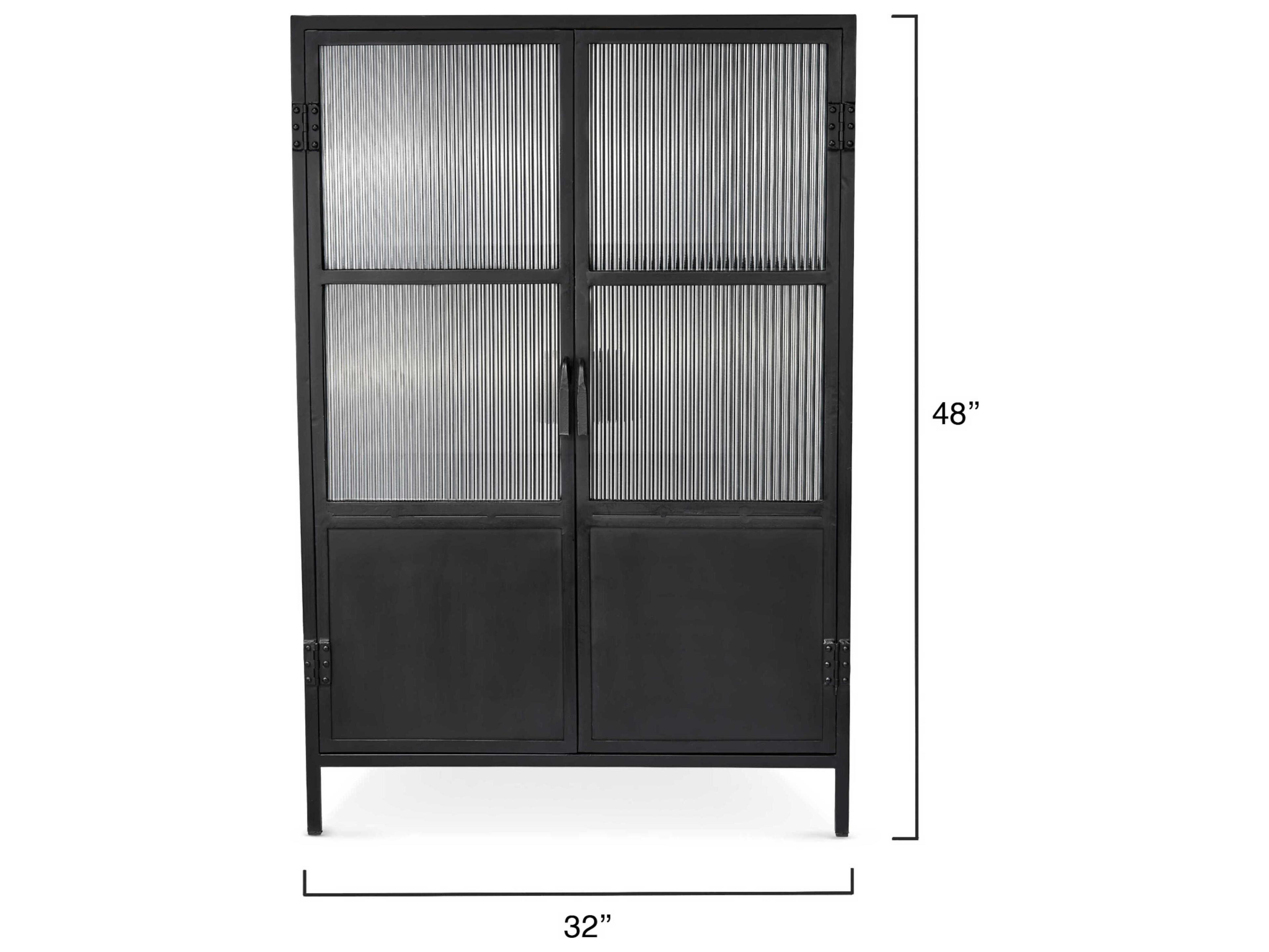 Jamie Young Vitrino Black Accent Chest