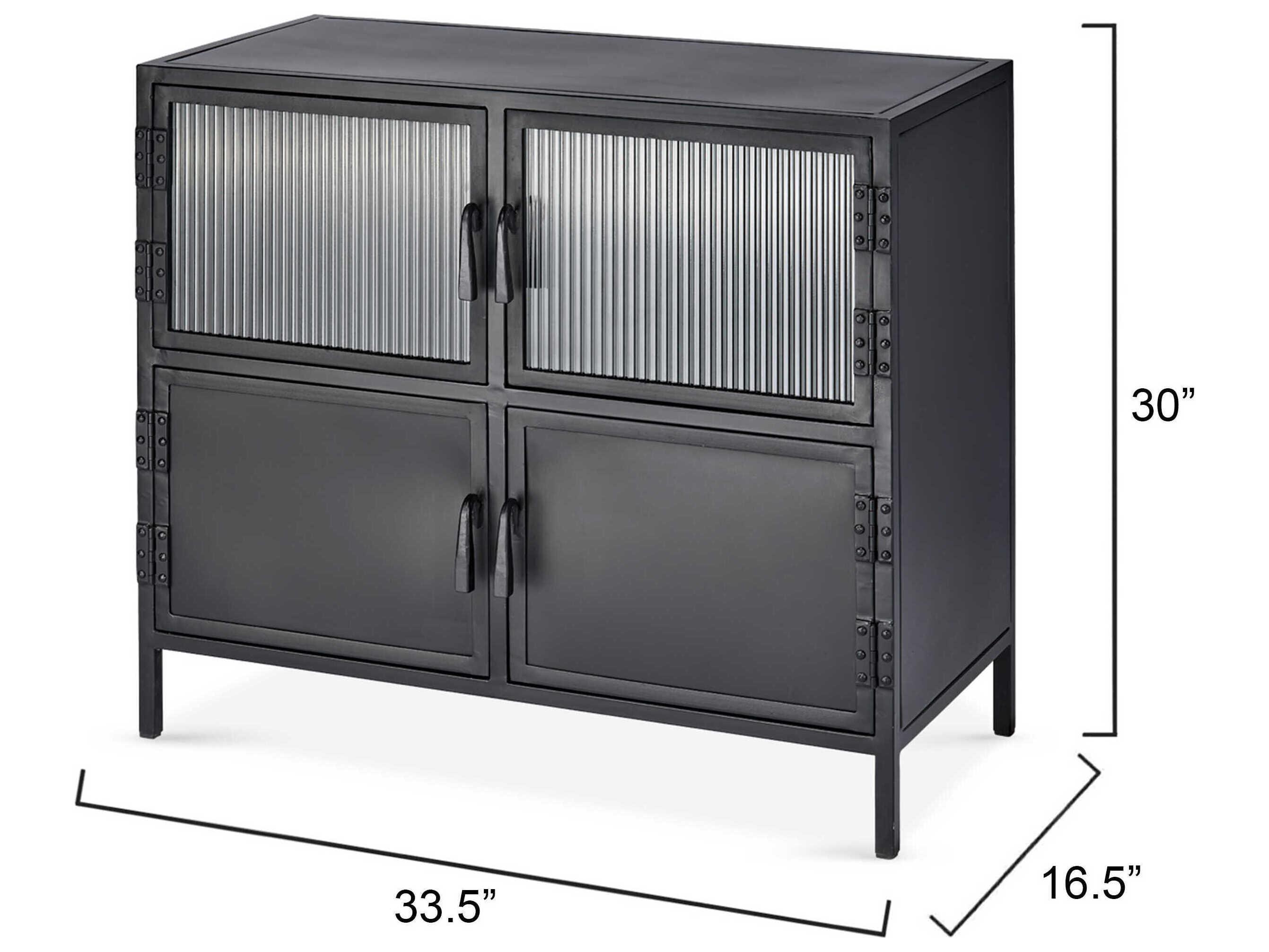 Jamie Young Vitrino Black Accent Chest