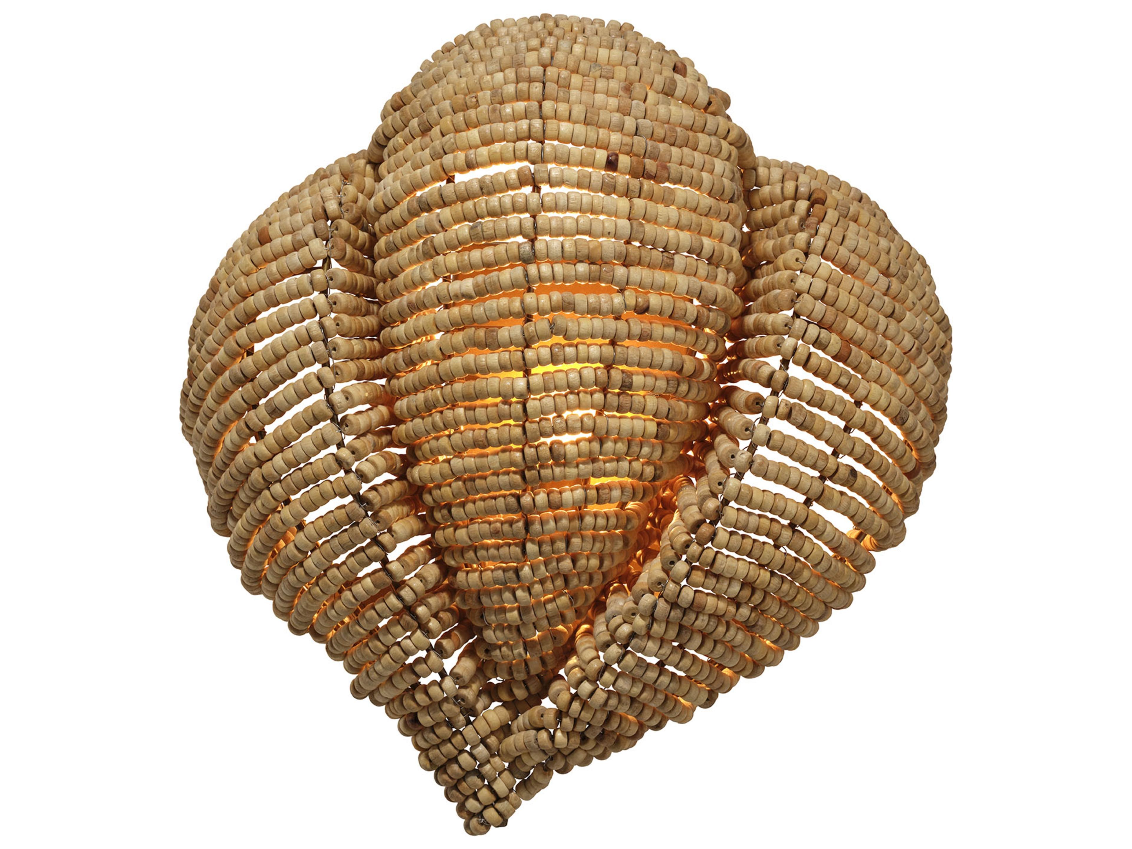 Jamie Young Anguilla 1-Light Brown Wall Sconce