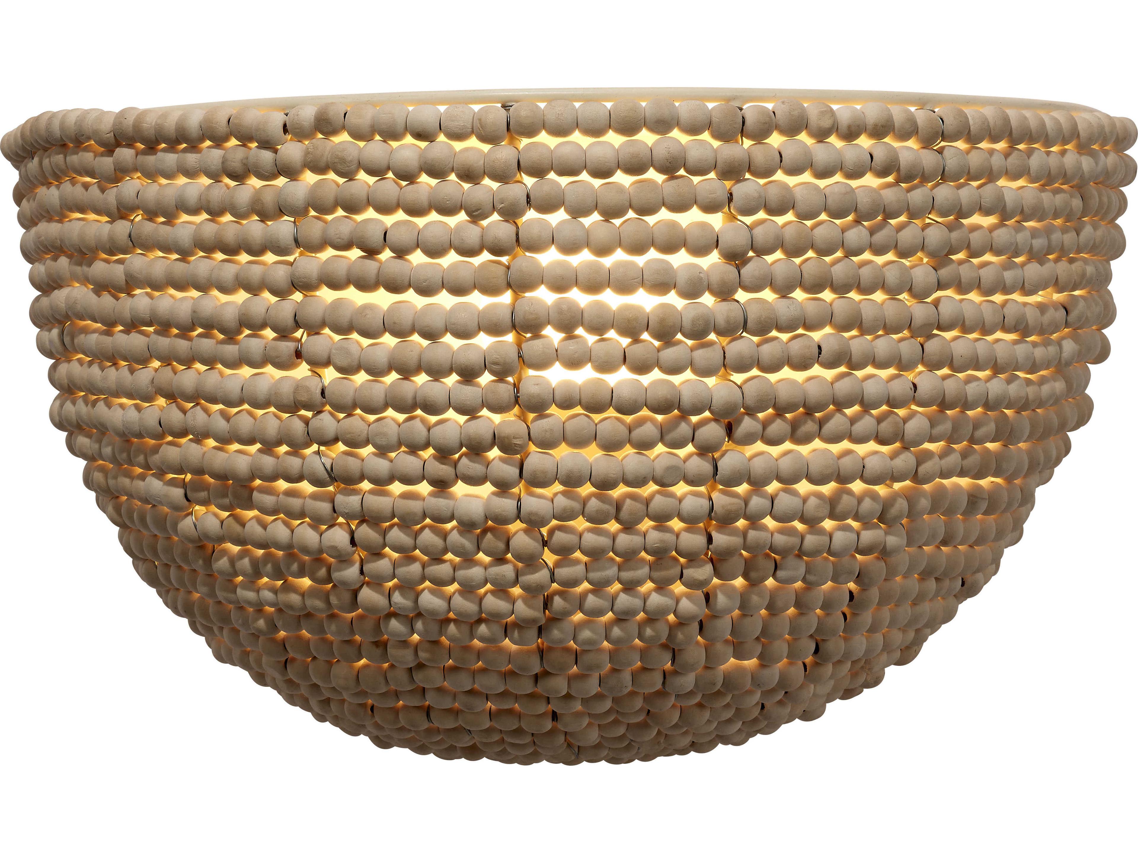 Jamie Young 1-Light Natural Brown Wall Sconce