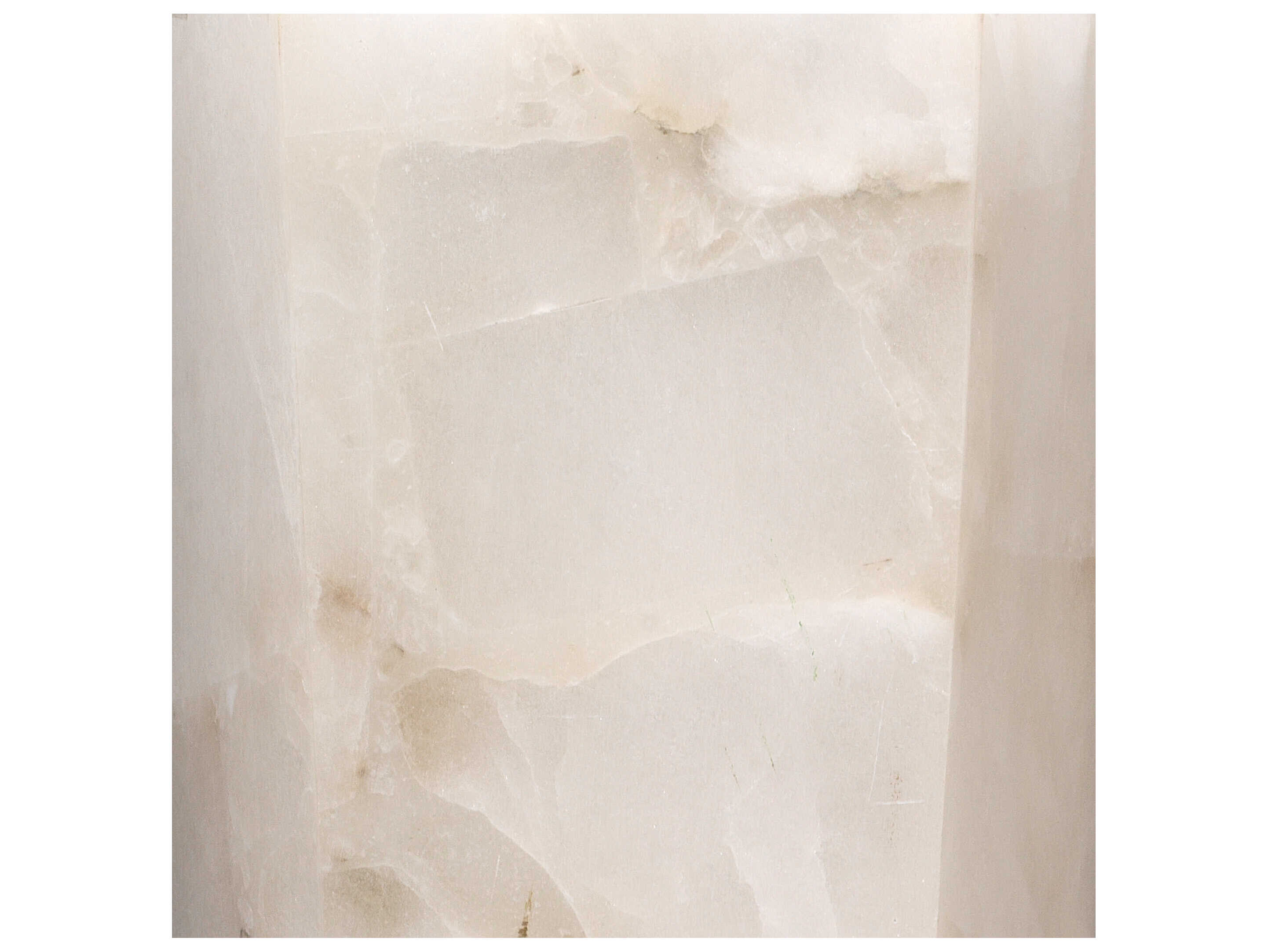 Jamie Young Borealis 1-Light Alabaster Brown Wall Sconce