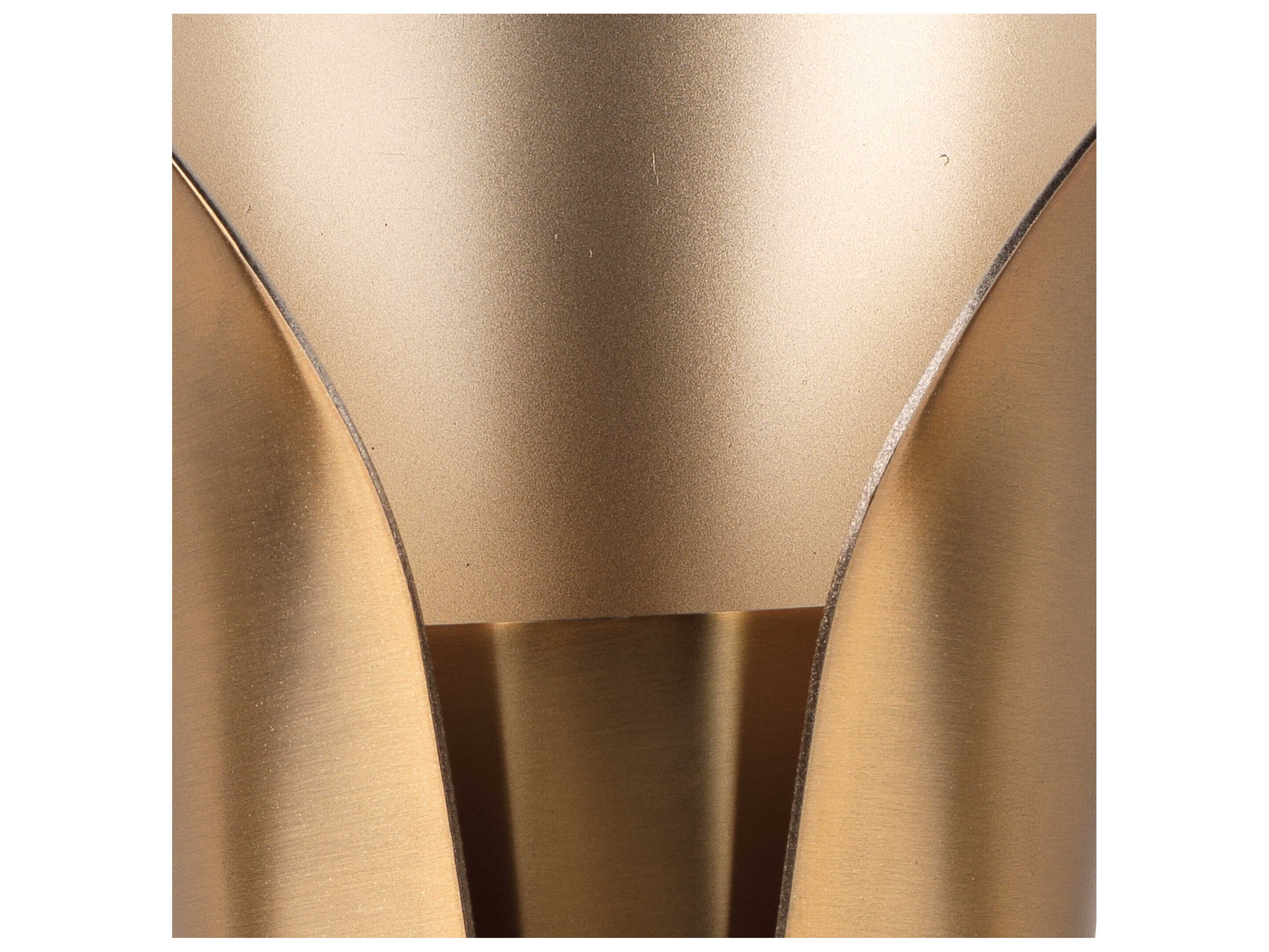 Jamie Young 2-Light Antique Brass Silver Wall Sconce