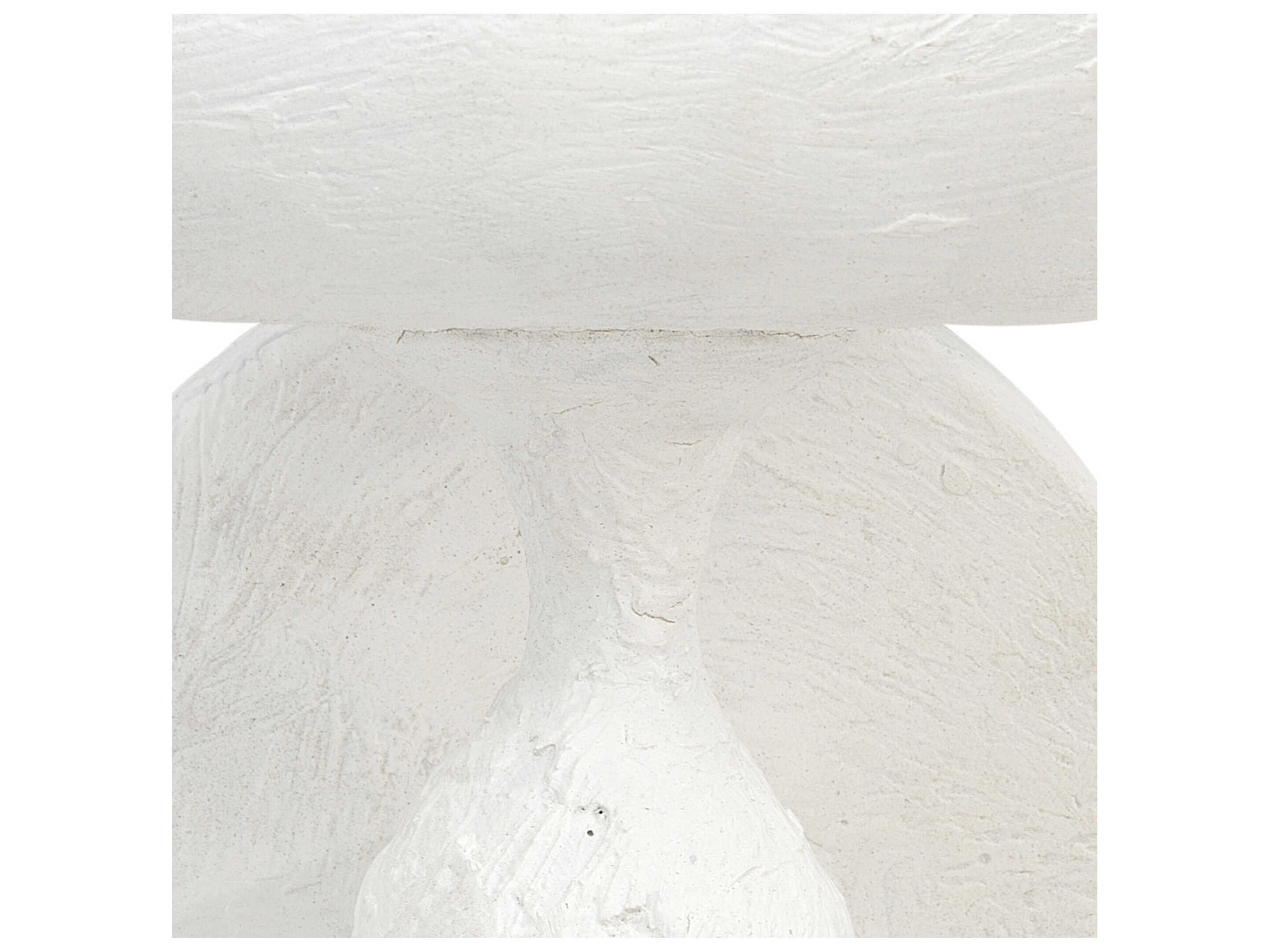 Jamie Young 1-Light White Plaster Wall Sconce