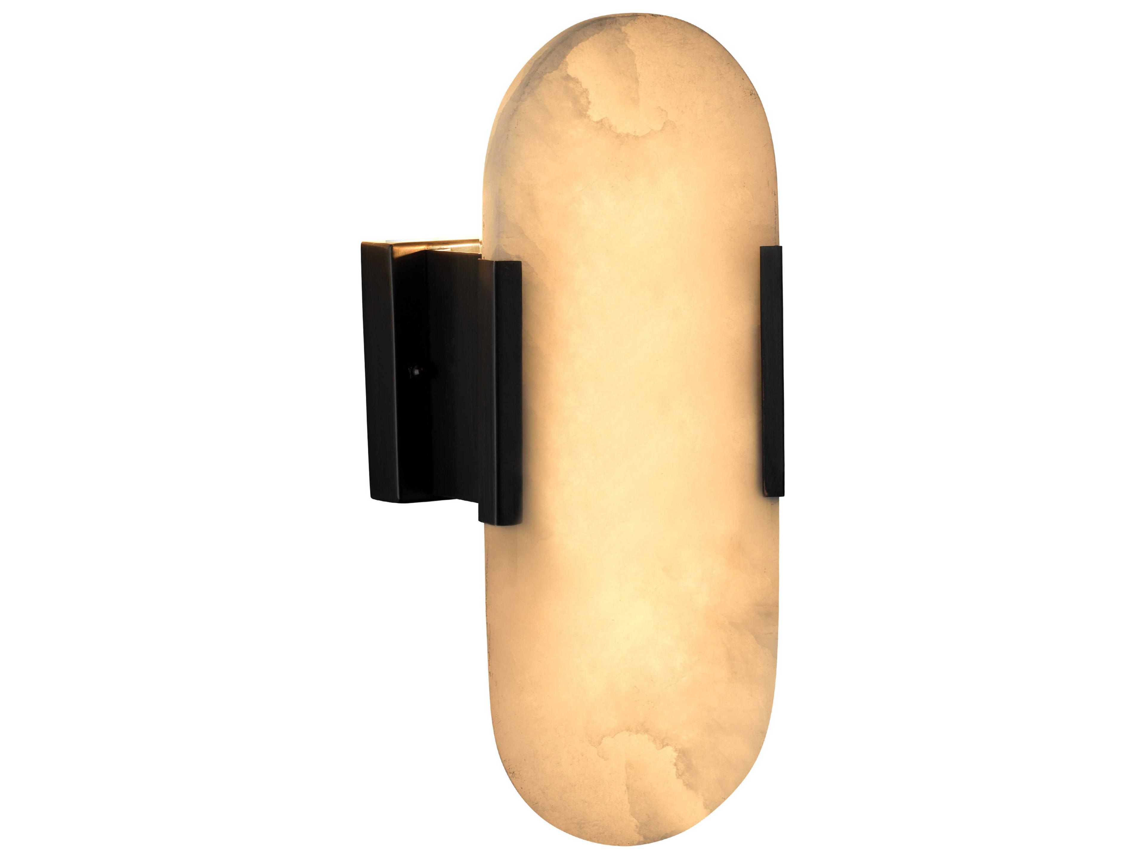 Jamie Young Delphi 2-Light Bronze Wall Sconce