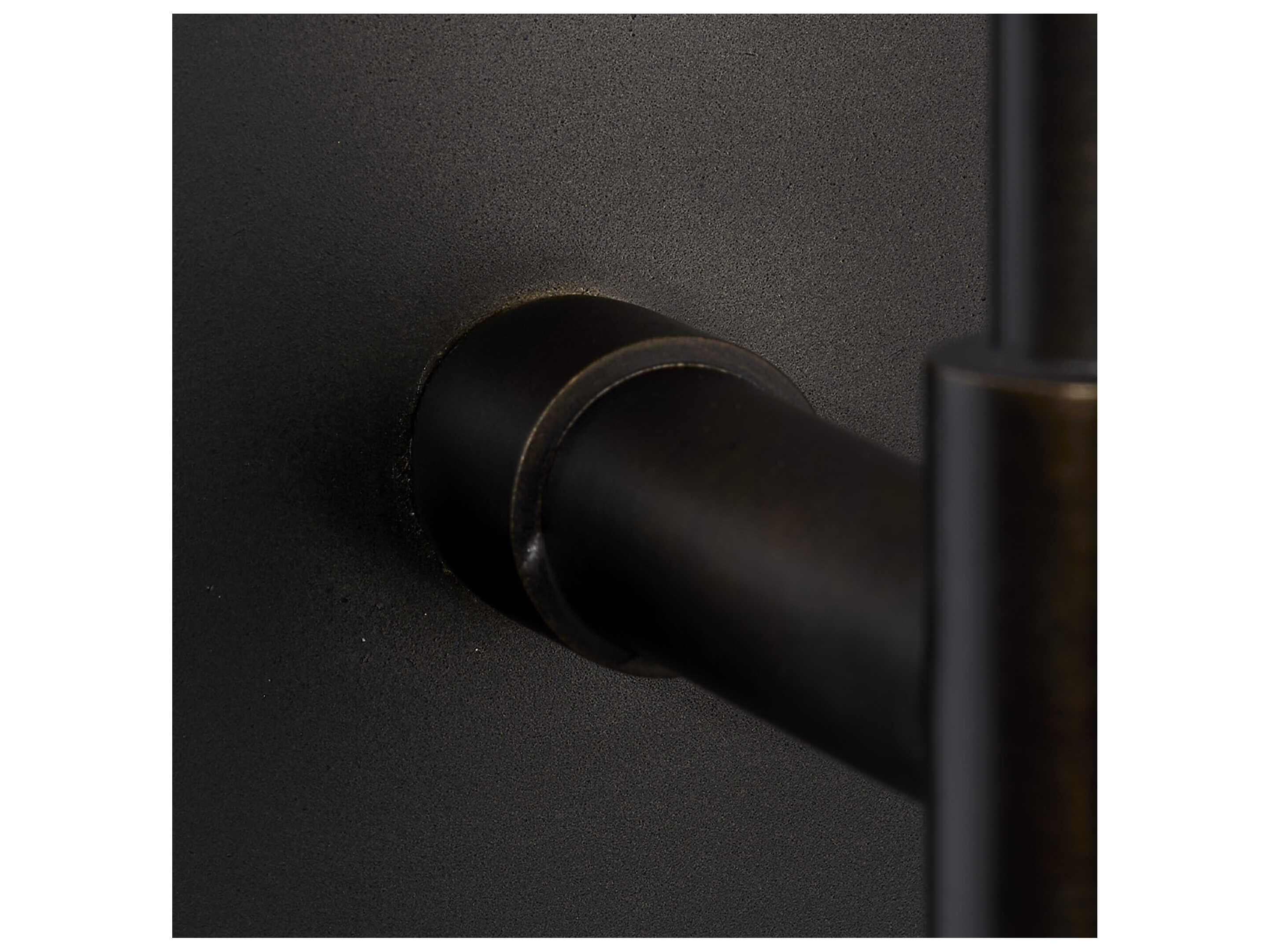 Jamie Young 2-Light Bronze Black Wall Sconce