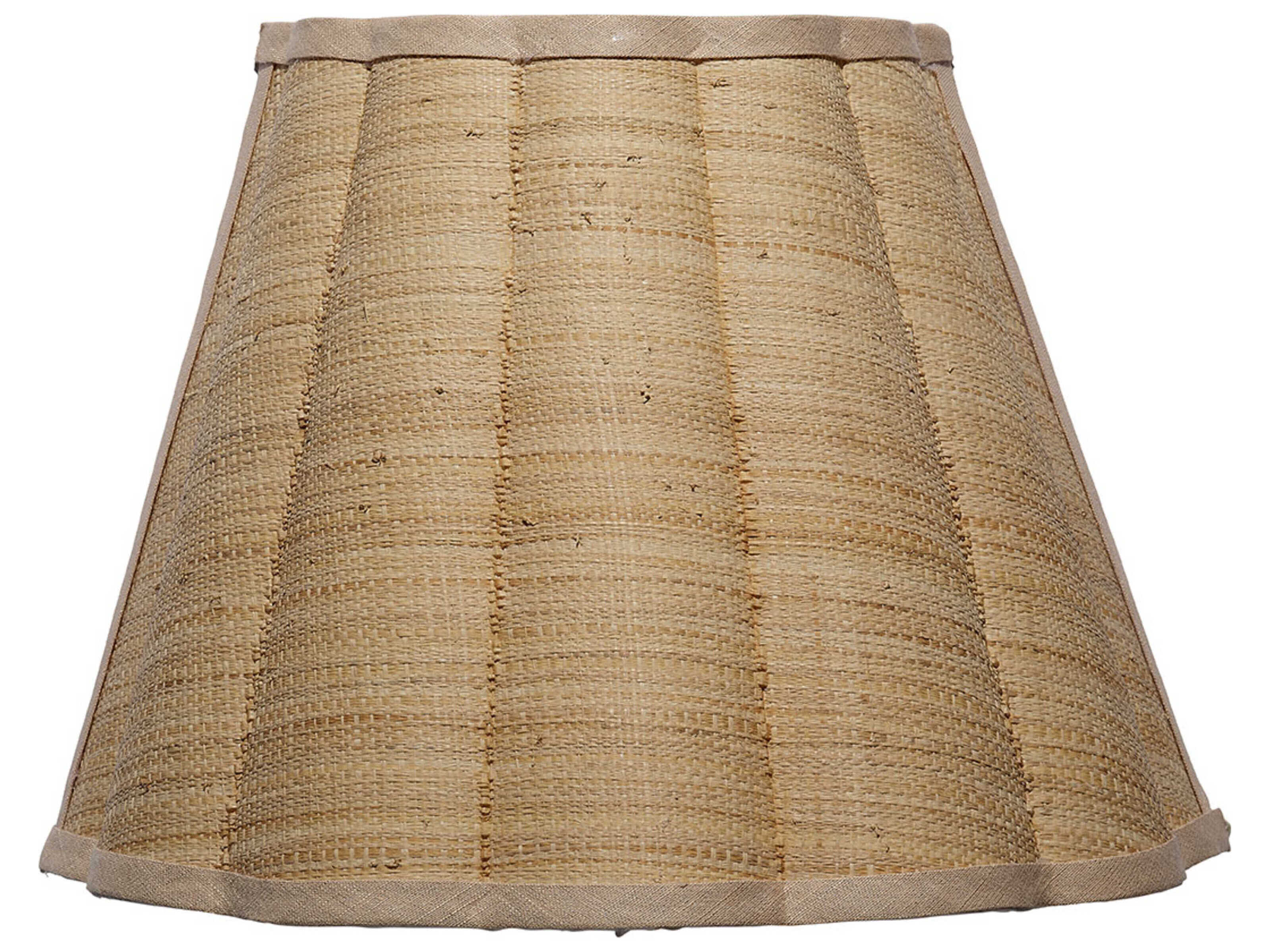 Jamie Young Scalloped 1-Light Natural Brown Wall Sconce