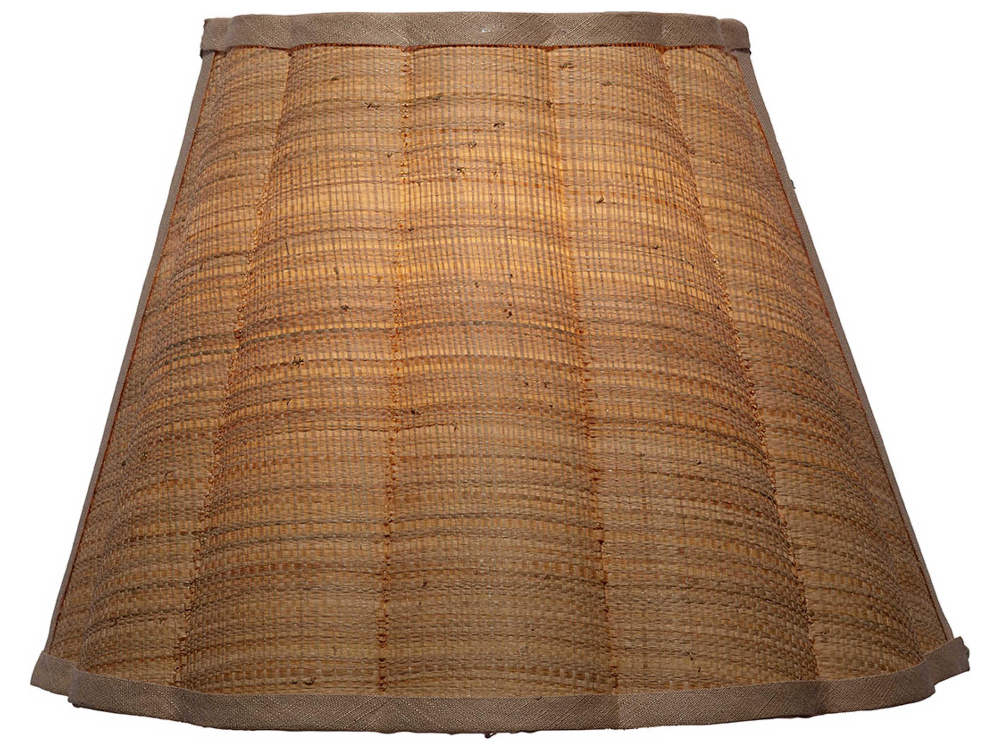 Jamie Young Scalloped 1-Light Natural Brown Wall Sconce