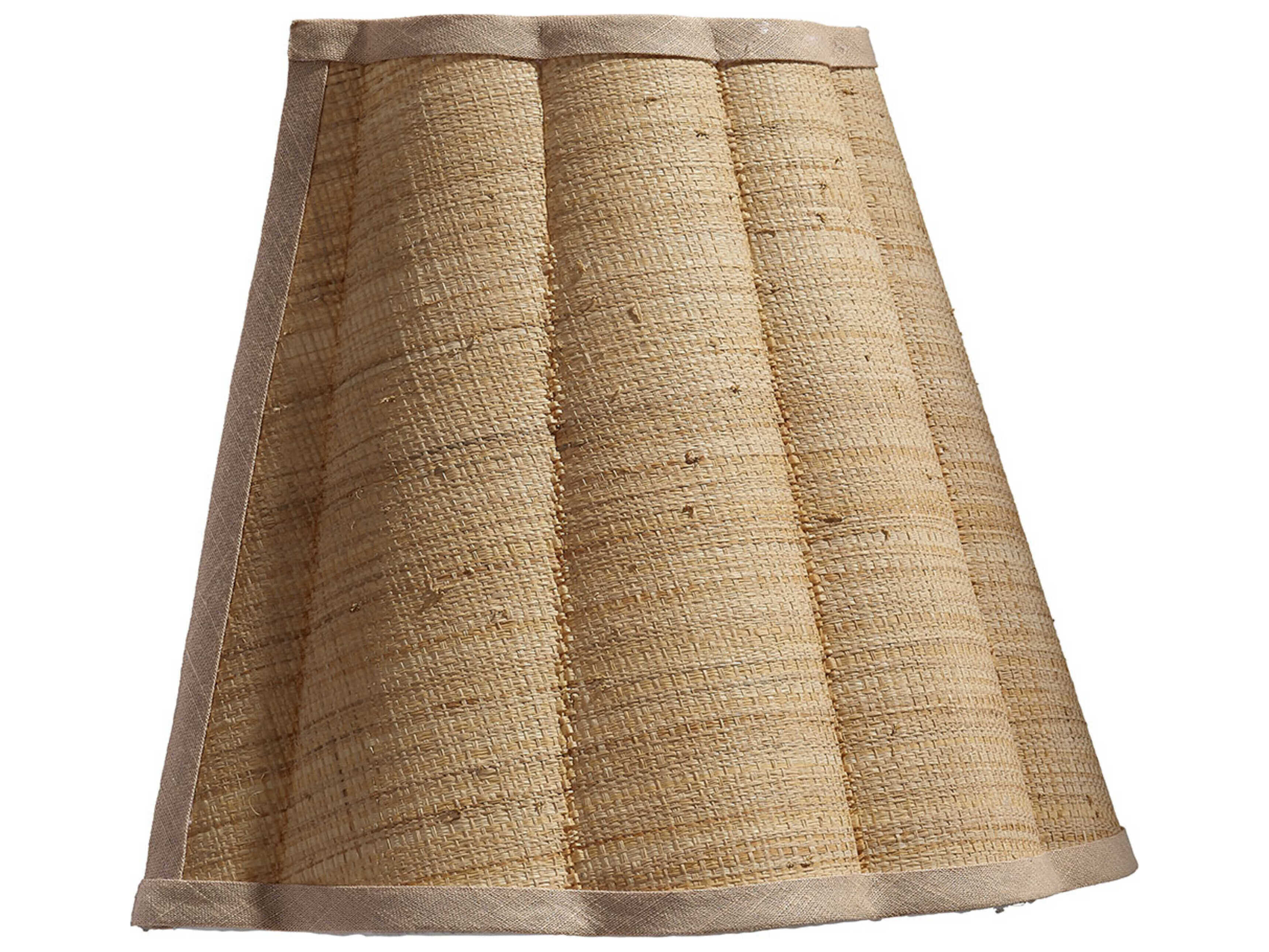 Jamie Young Scalloped 1-Light Natural Brown Wall Sconce