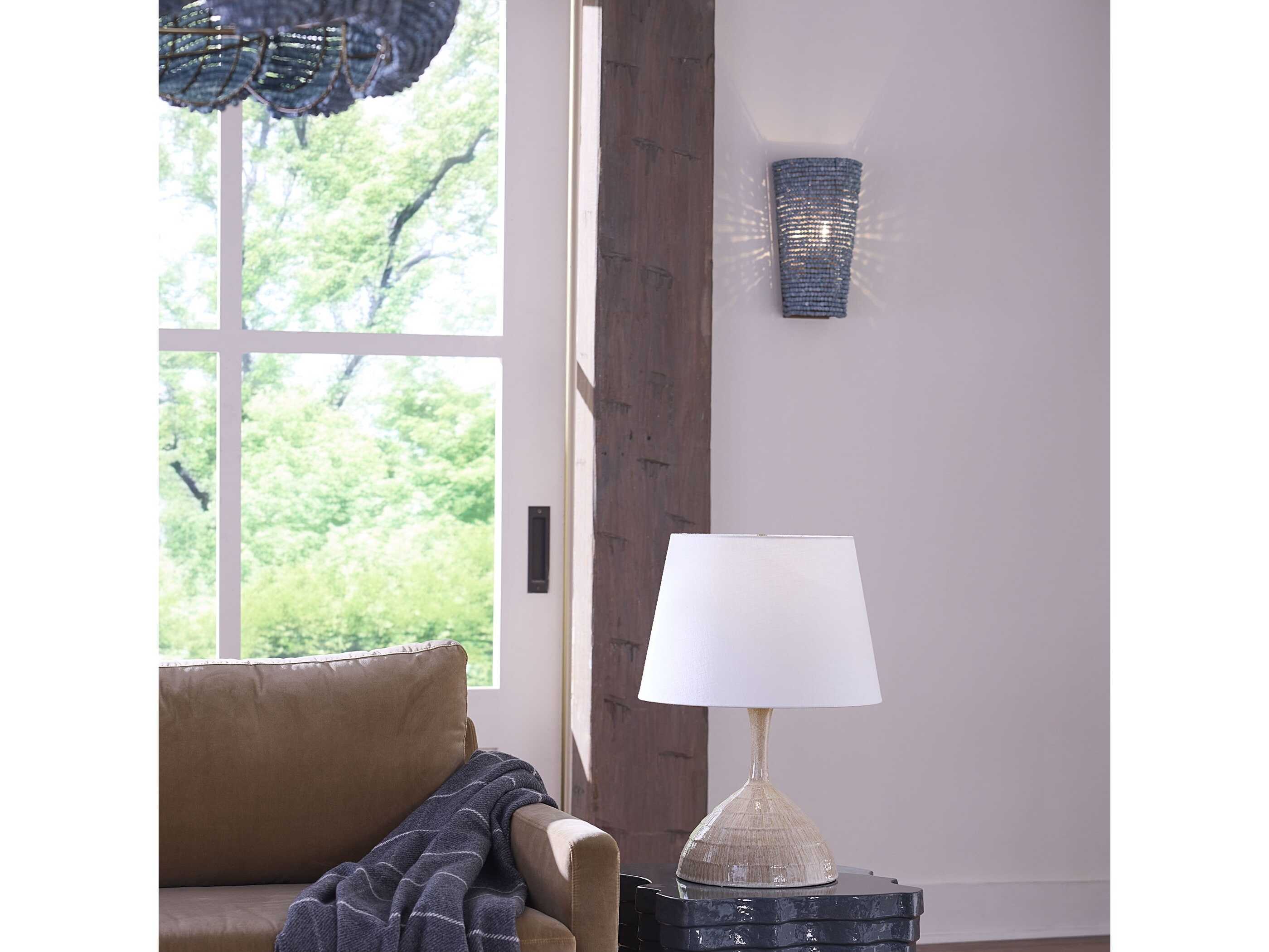 Jamie Young 1-Light Blue Wall Sconce