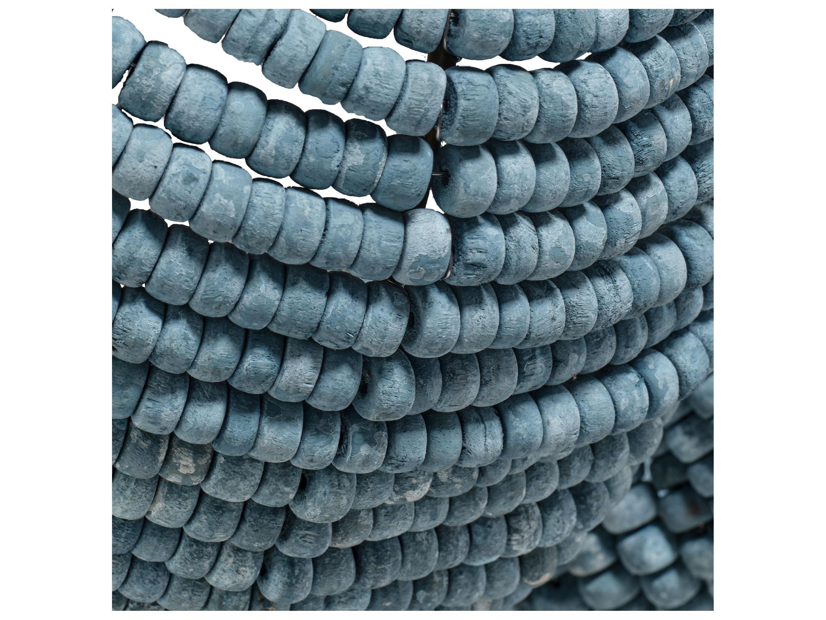 Jamie Young Anguilla 3-Light Brass Semi Flush Mount