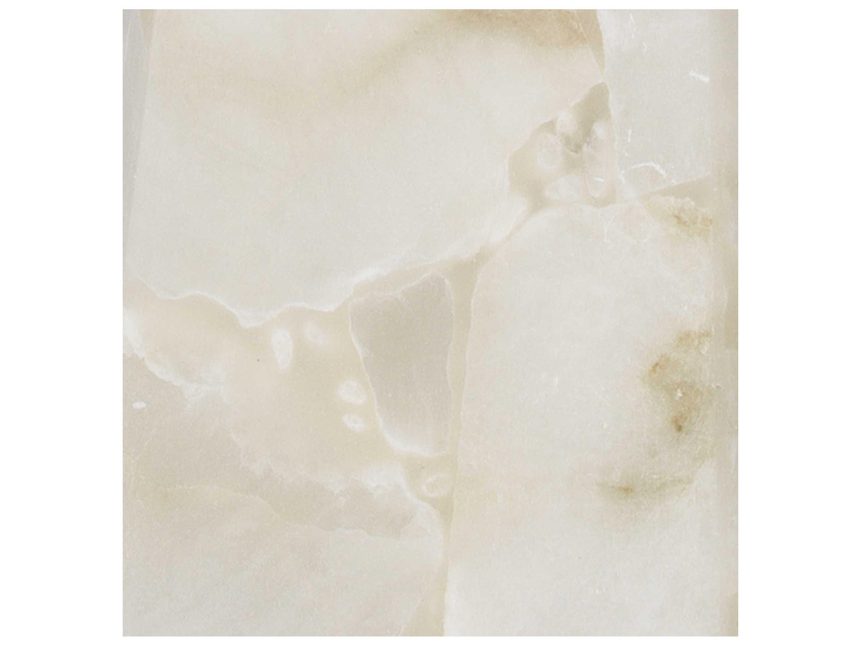 Jamie Young Borealis 1-Light Alabaster White Geometric Pendant