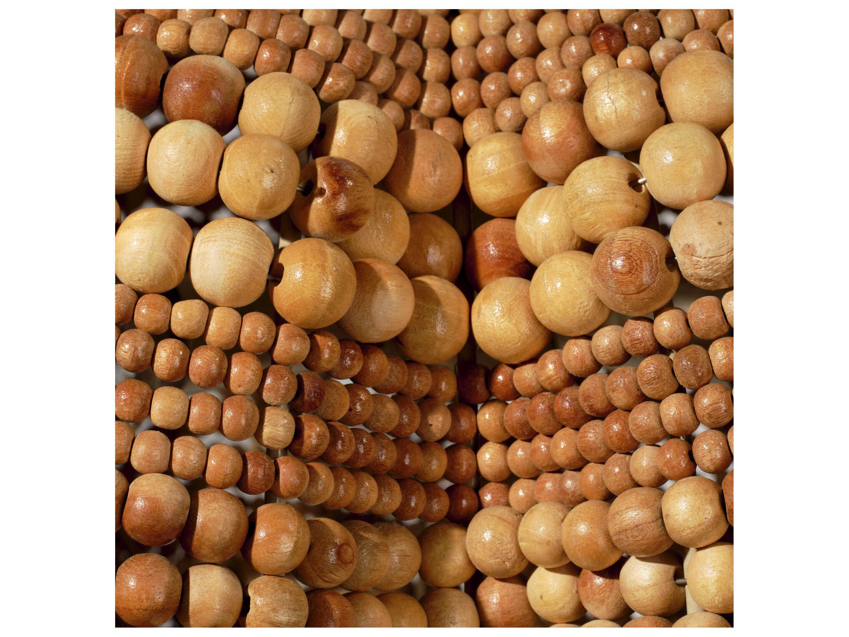 Jamie Young Clamshell 4-Light Natural Brown Chandelier