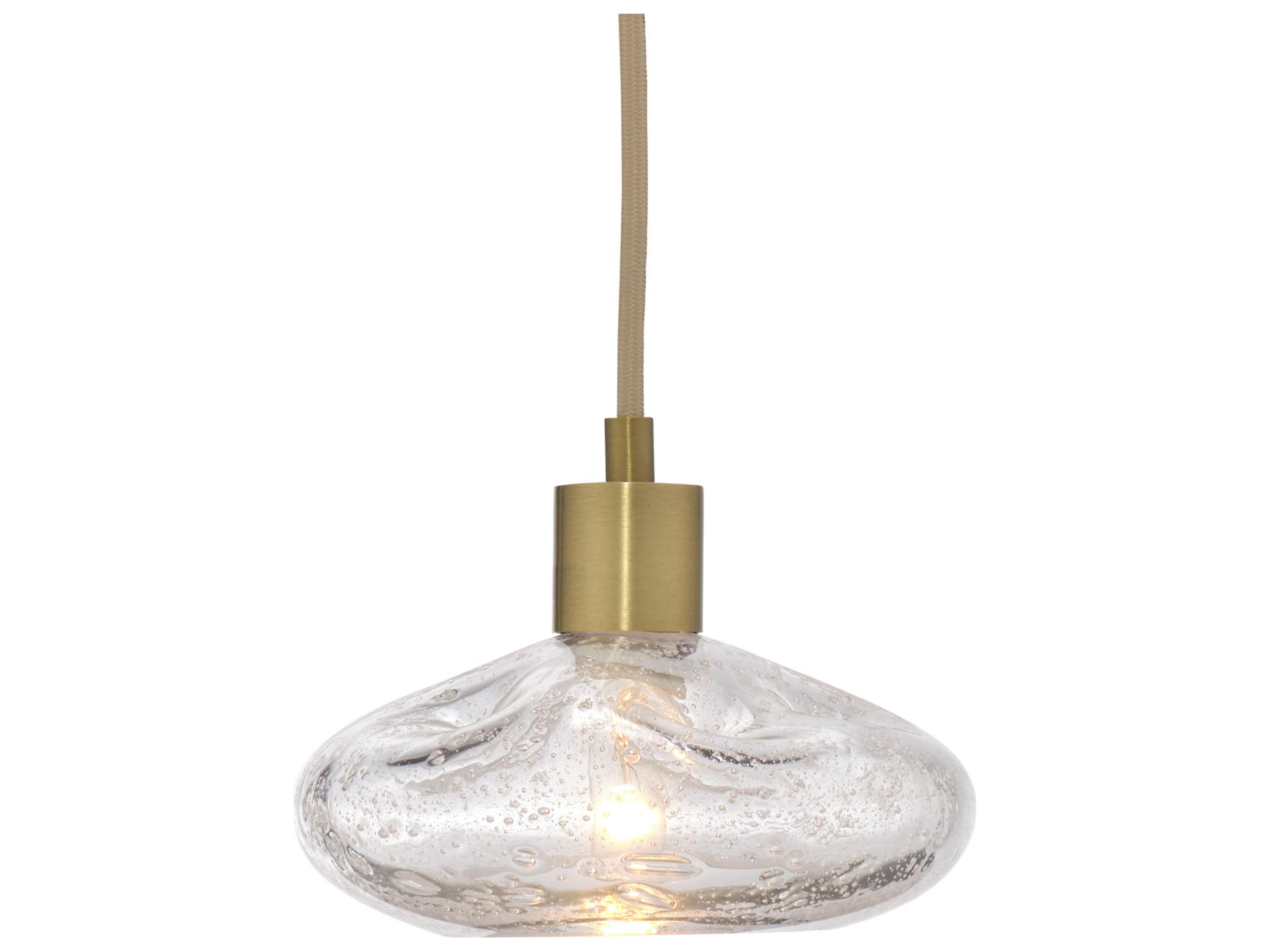 Jamie Young Reservoir 1-Light Brass Mini Pendant