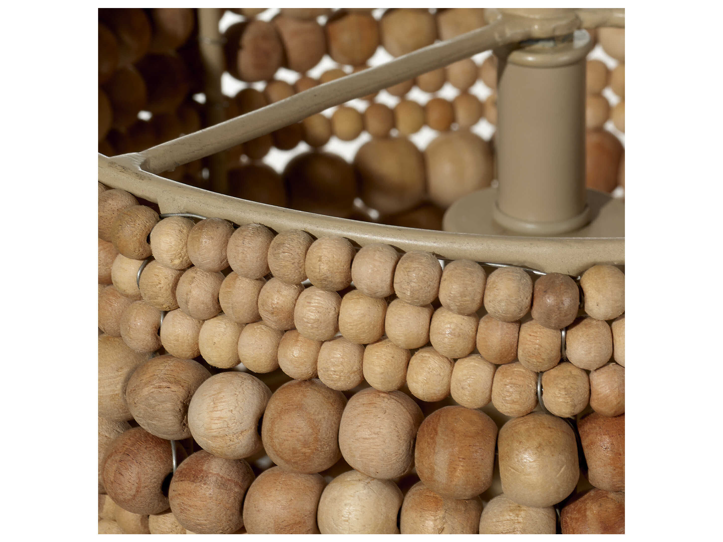 Jamie Young Strand 1-Light Natural Brown Mini Pendant