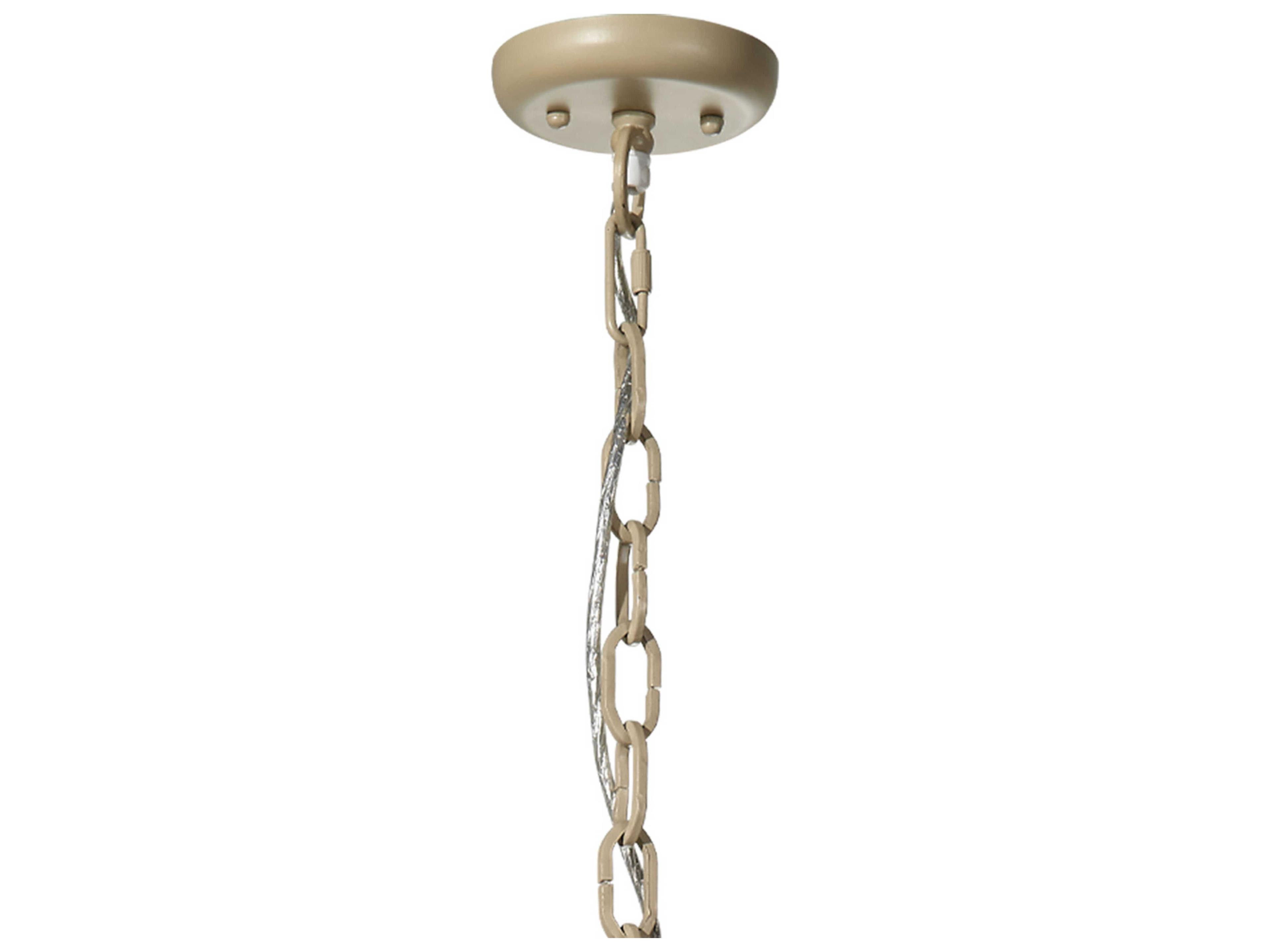 Jamie Young Strand 1-Light Natural Brown Mini Pendant