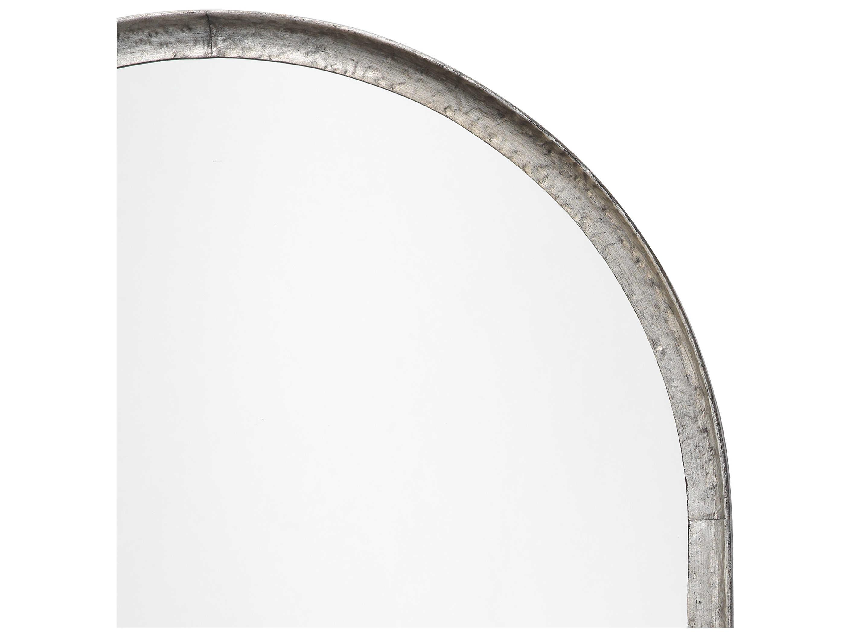 Jamie Young Arch Silver Leaf Wall Mirror