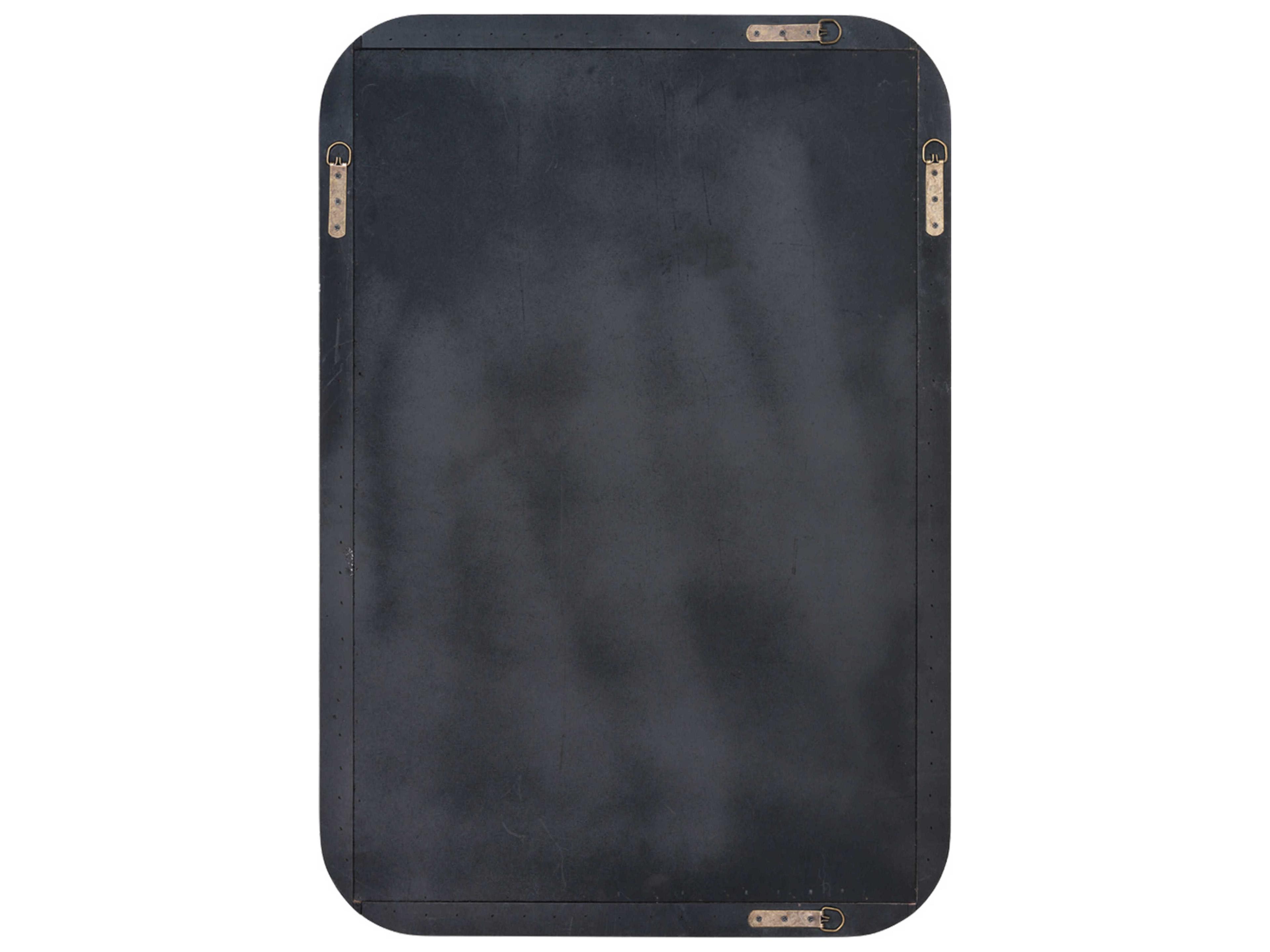 Jamie Young Audrey White Washed Wood Rectangular Wall Mirror