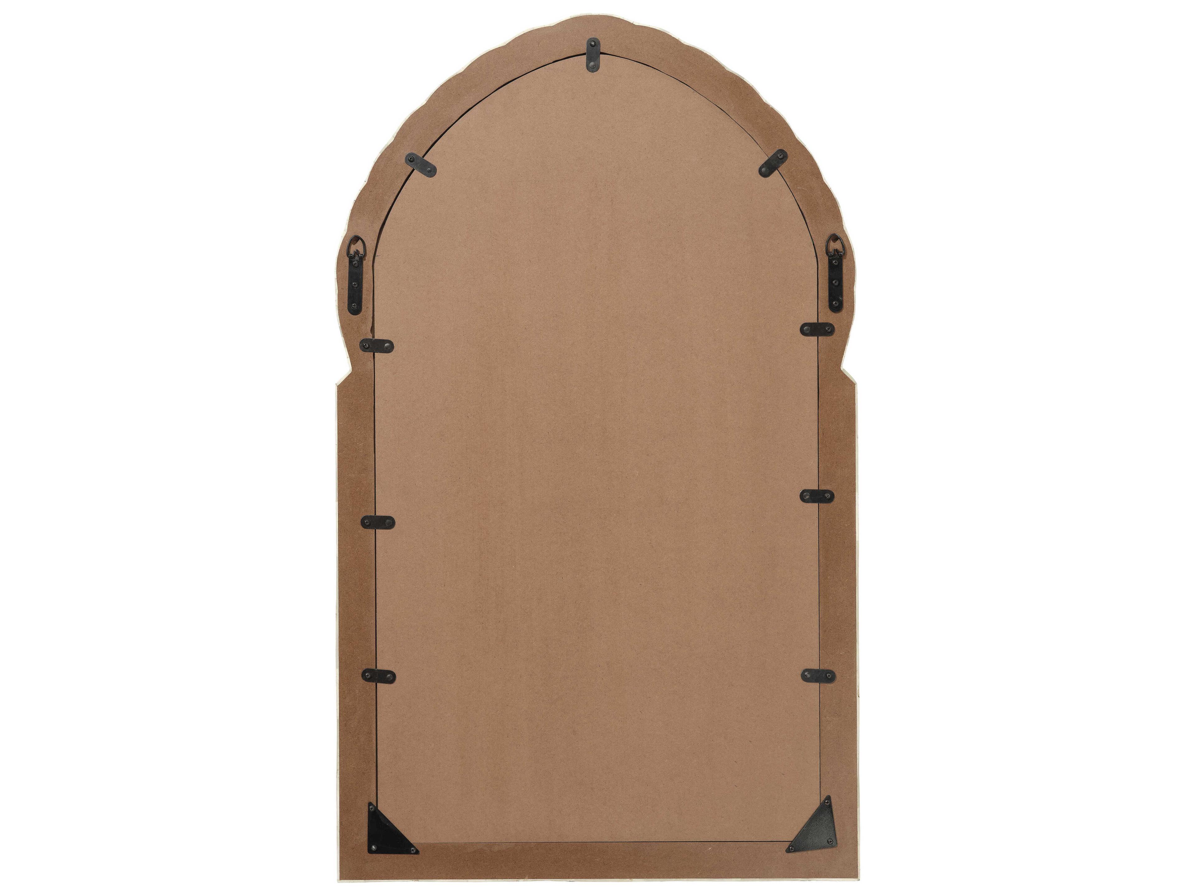 Jamie Young Bardot Natural / Bone Rectangular Wall Mirror