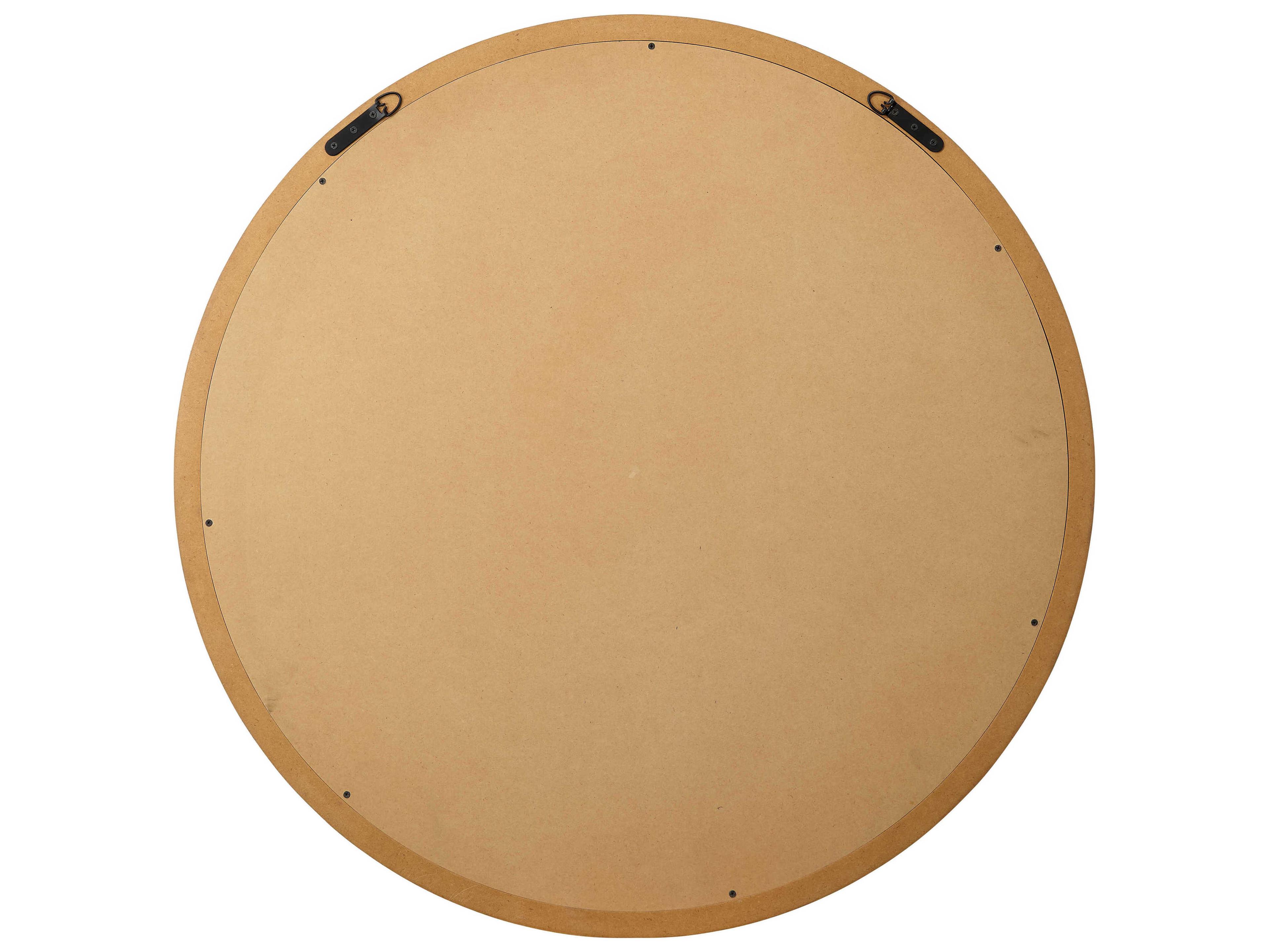 Jamie Young Chandler Natural Round Wall Mirror