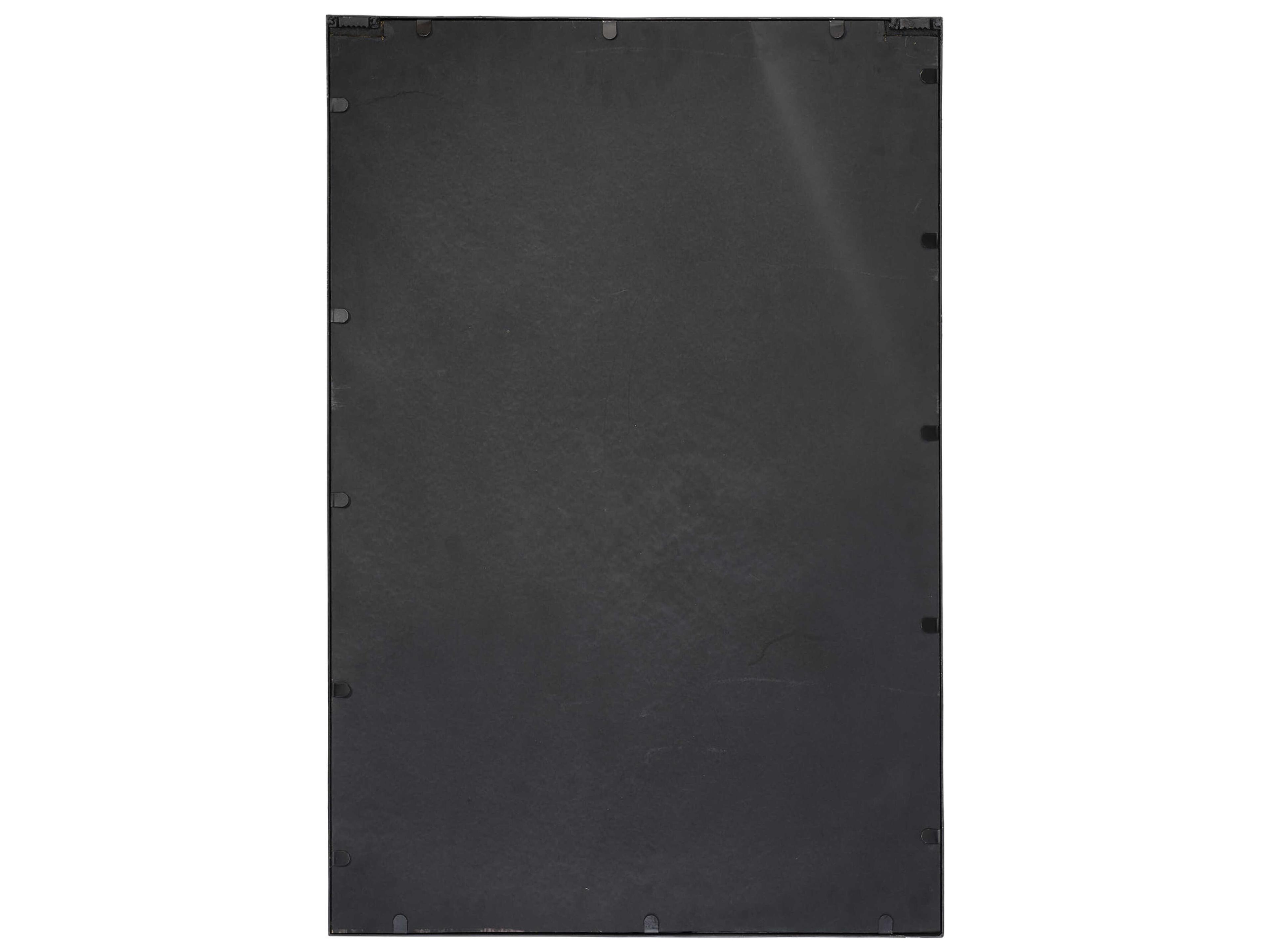 Jamie Young Fractured Hammered Brass Rectangular Antique Mirror