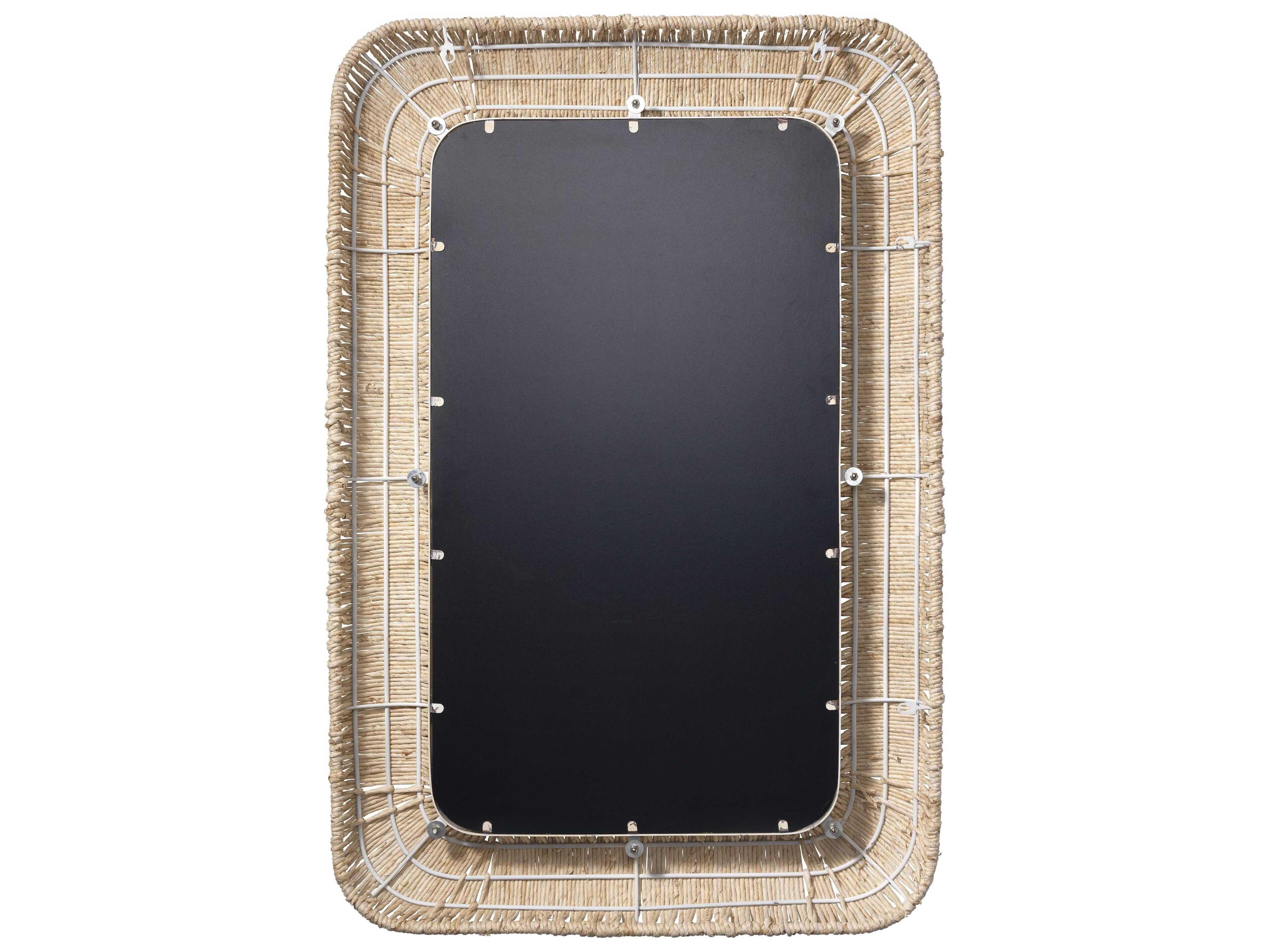 Jamie Young Hollis Off-white Wall Mirror