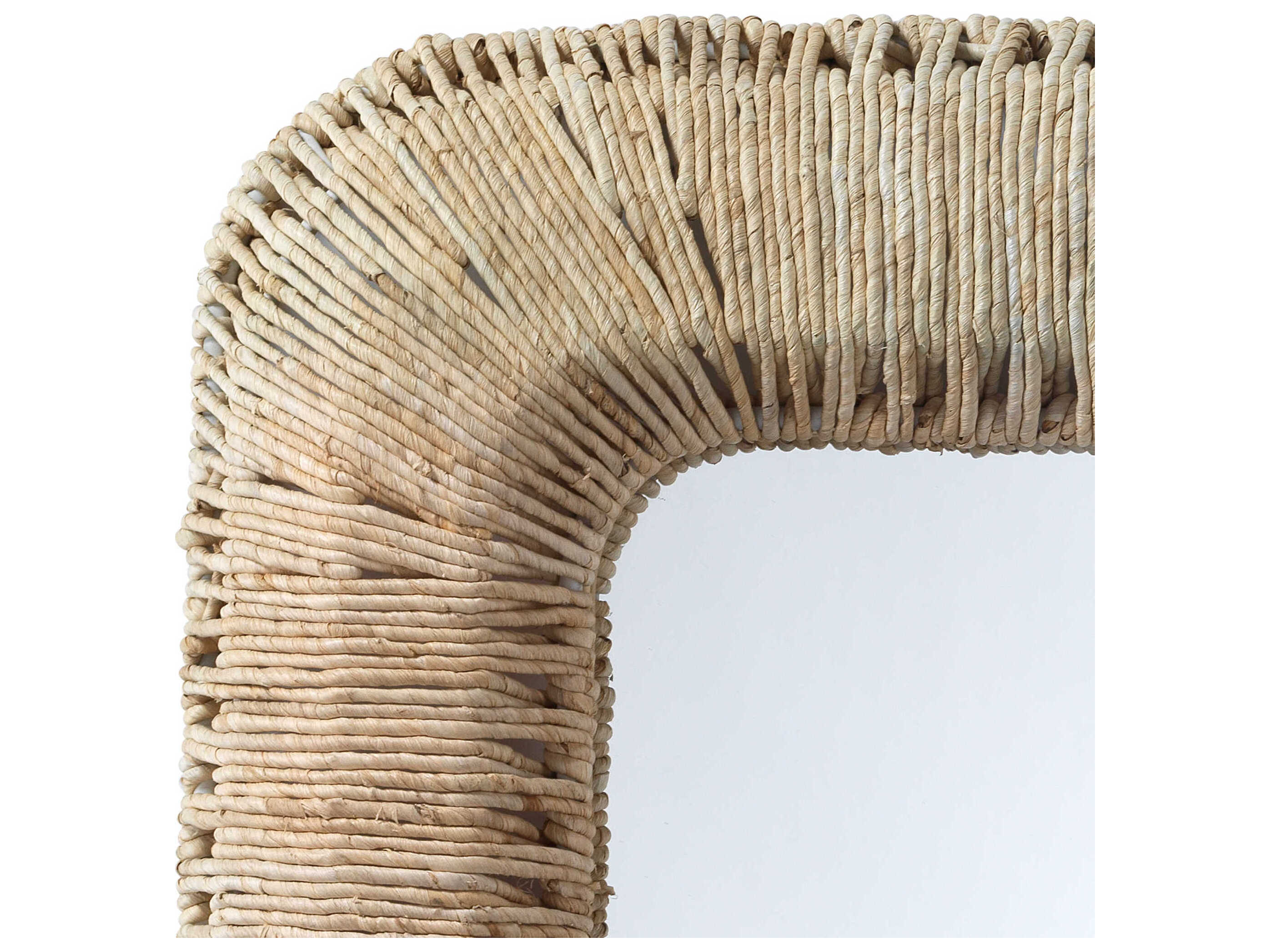 Jamie Young Hollis Off-white Wall Mirror