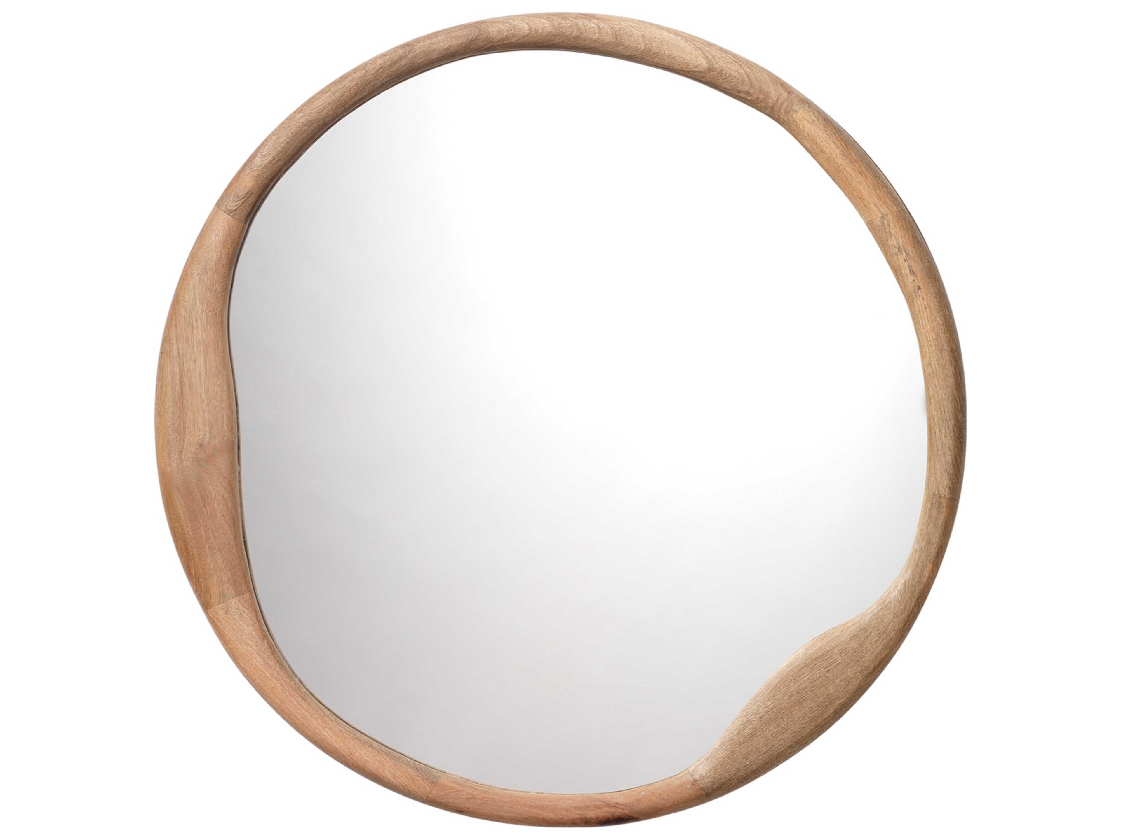 Jamie Young Organic Round Wall Mirror