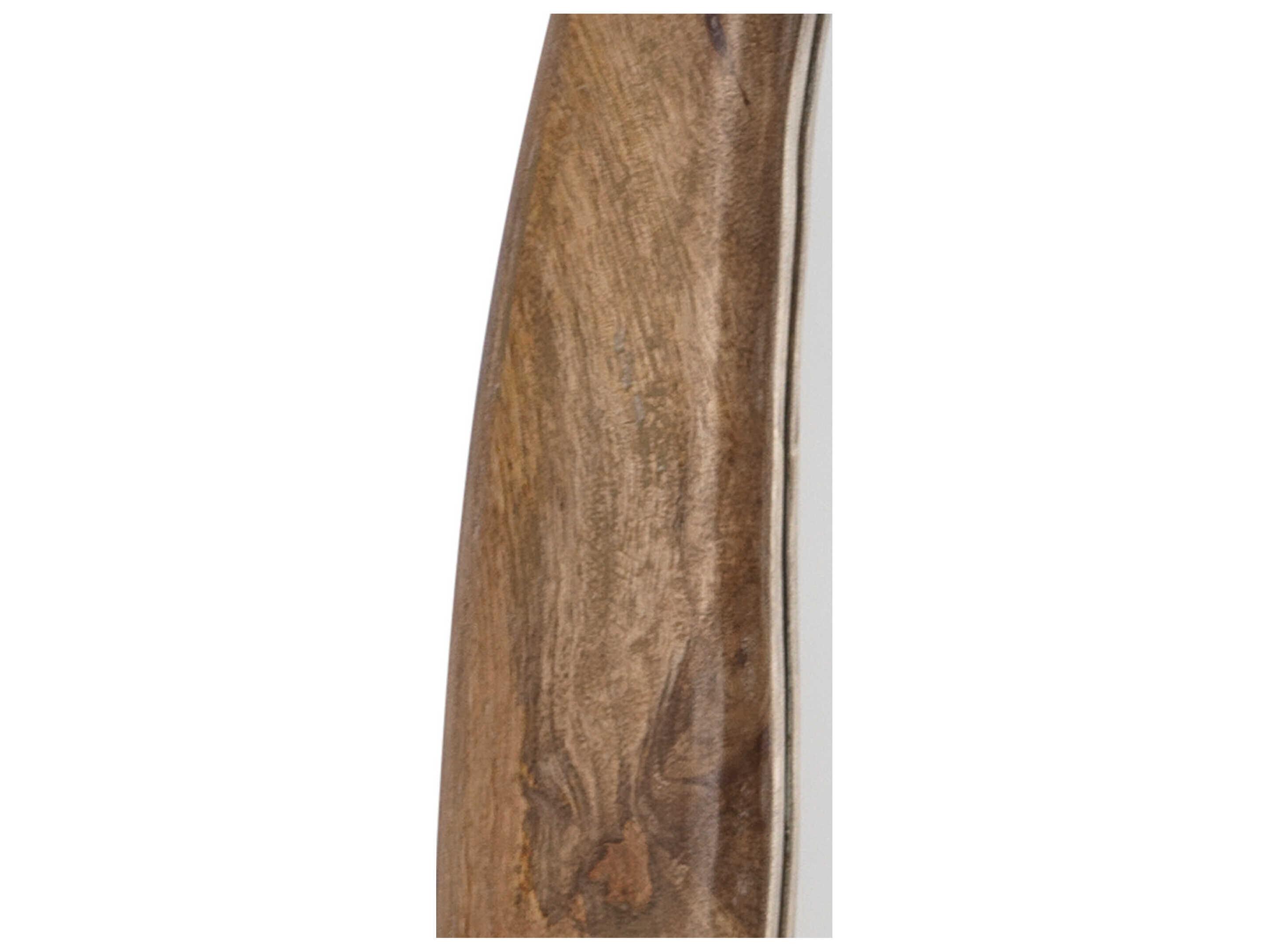 Jamie Young Organic Oval Wall Mirror