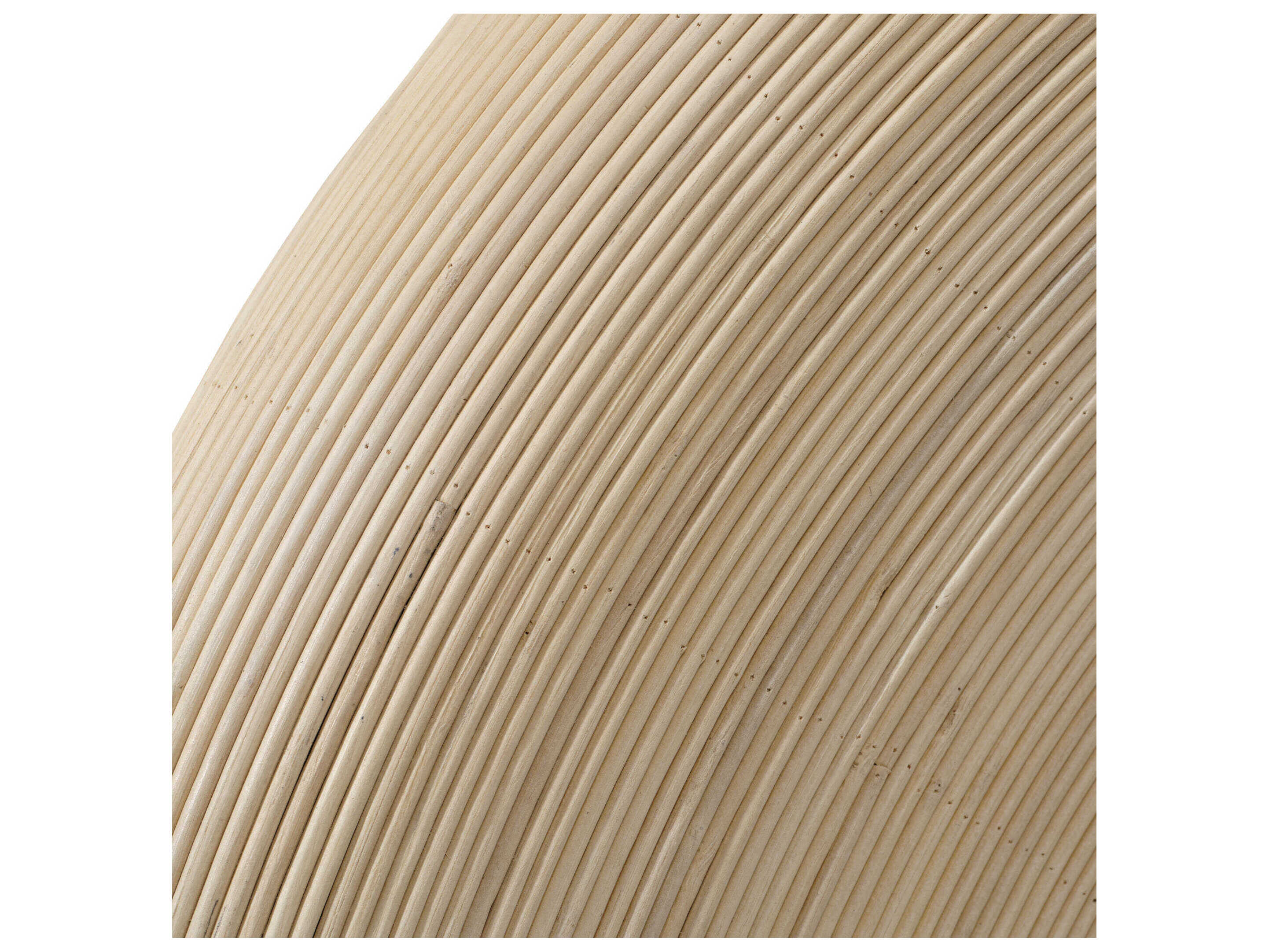 Jamie Young Paddock Cream Round Wall Mirror