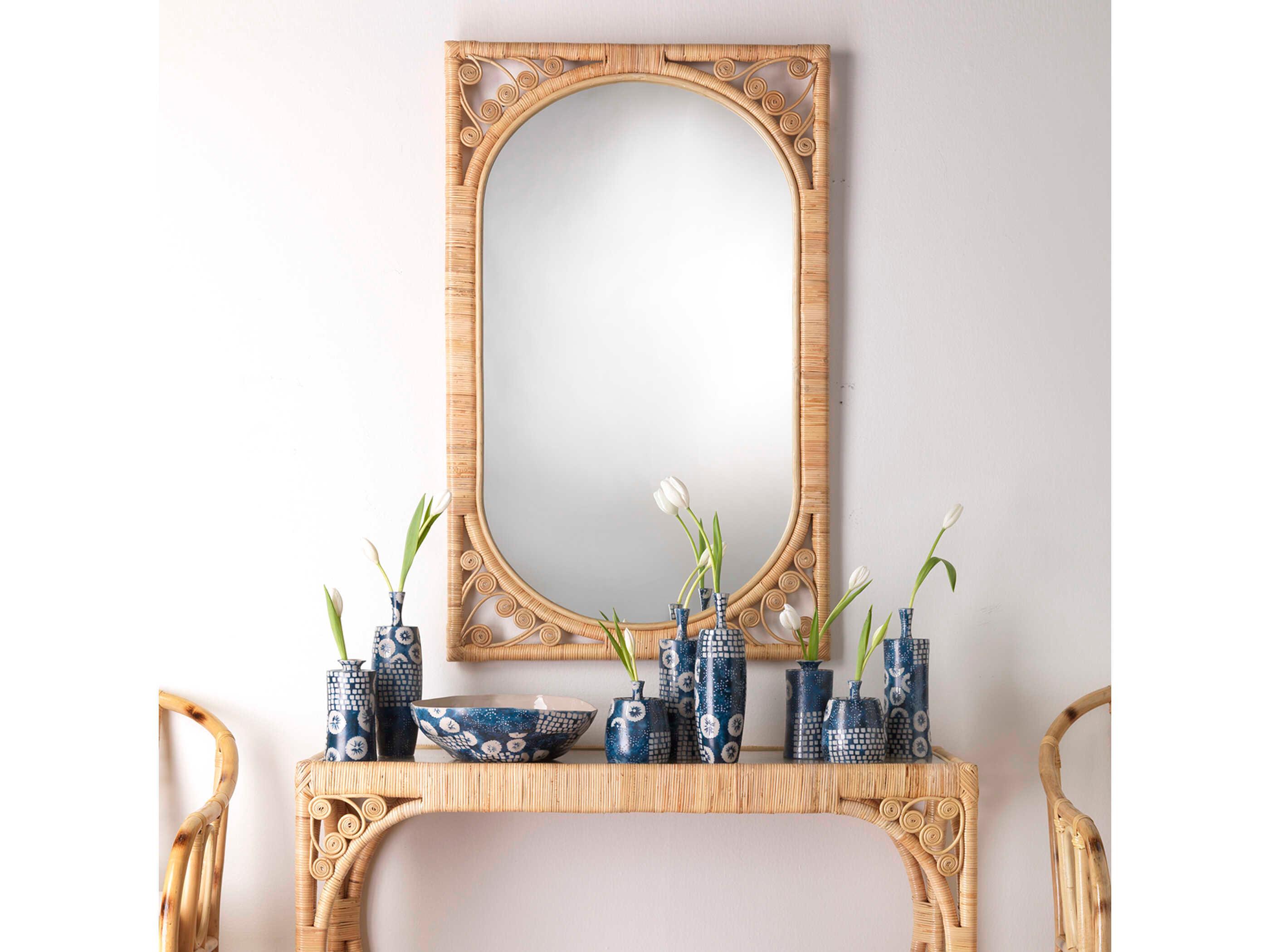 Jamie Young Primrose Natural Wall Mirror