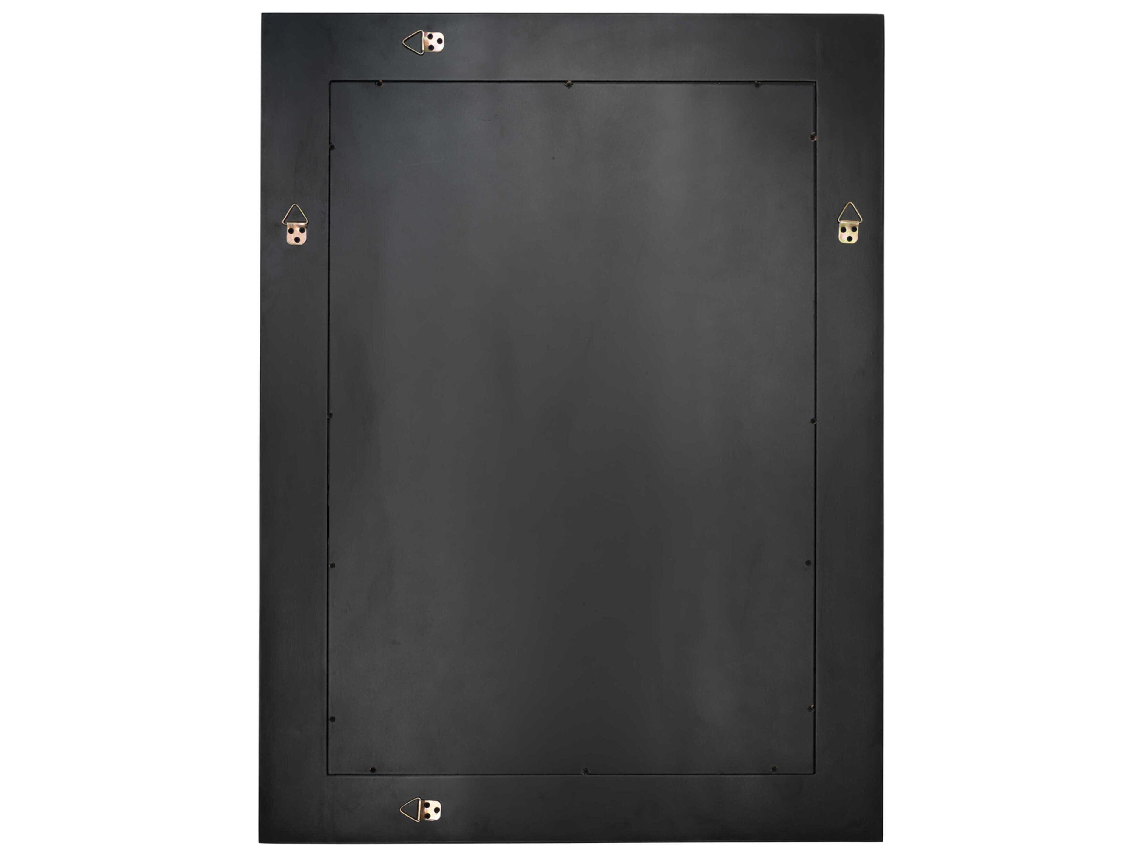 Jamie Young Indigo Blue Lacquer Rectangular Wall Mirror