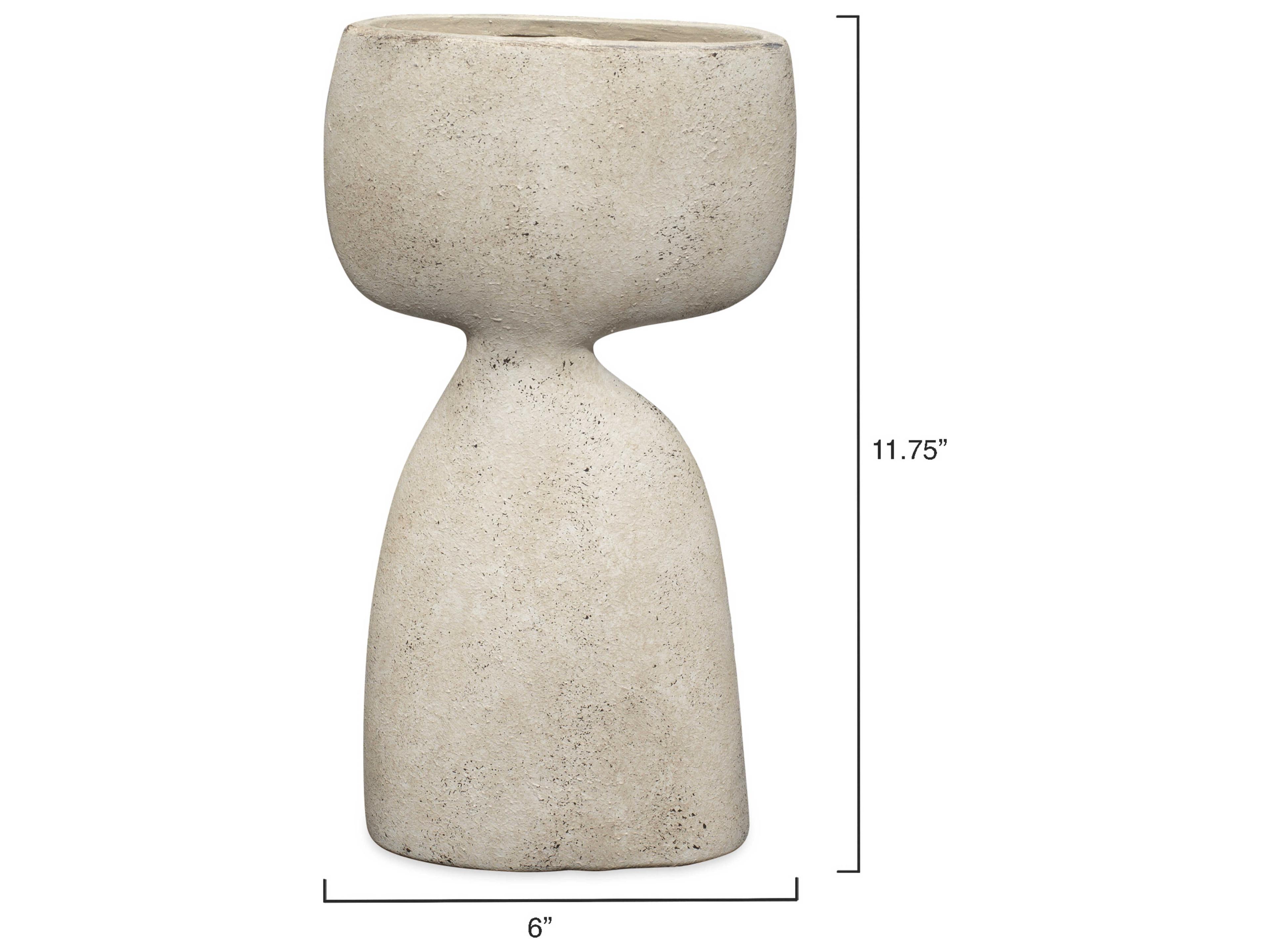 Jamie Young Anatomy Cream Vase