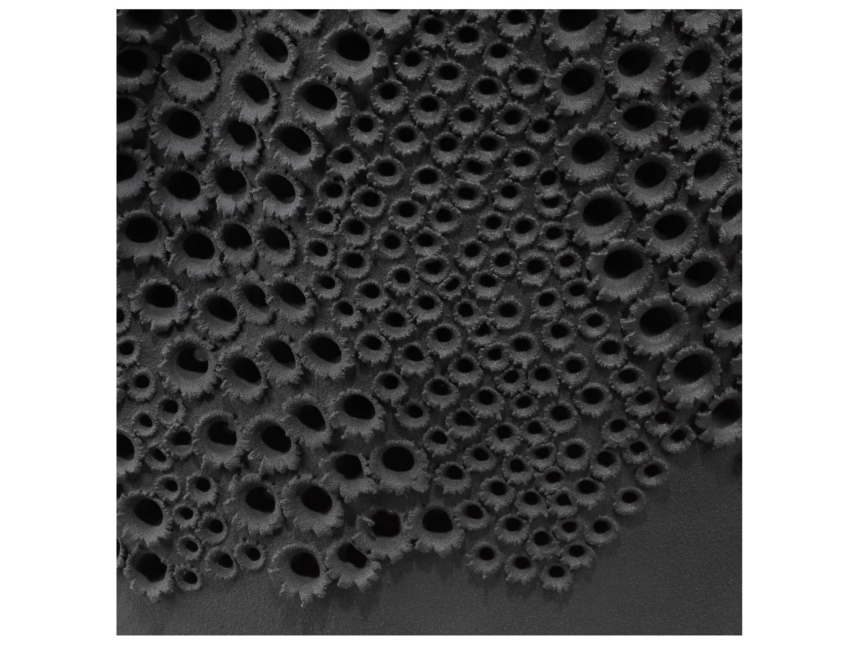 Jamie Young Eclipse Matte Black Porcelain Vase