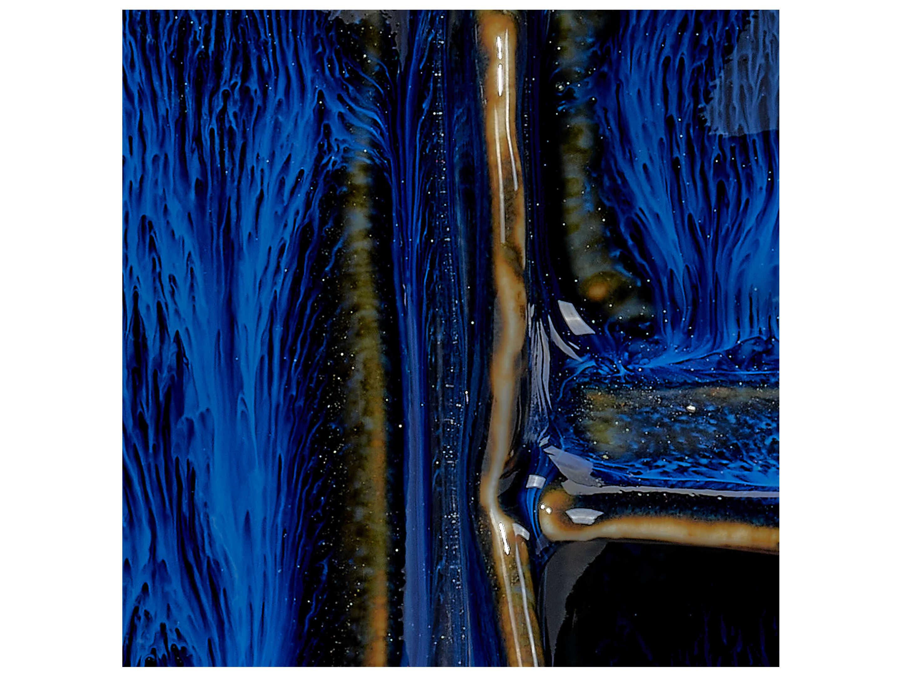 Jamie Young Helios Cobalt Blue Vase