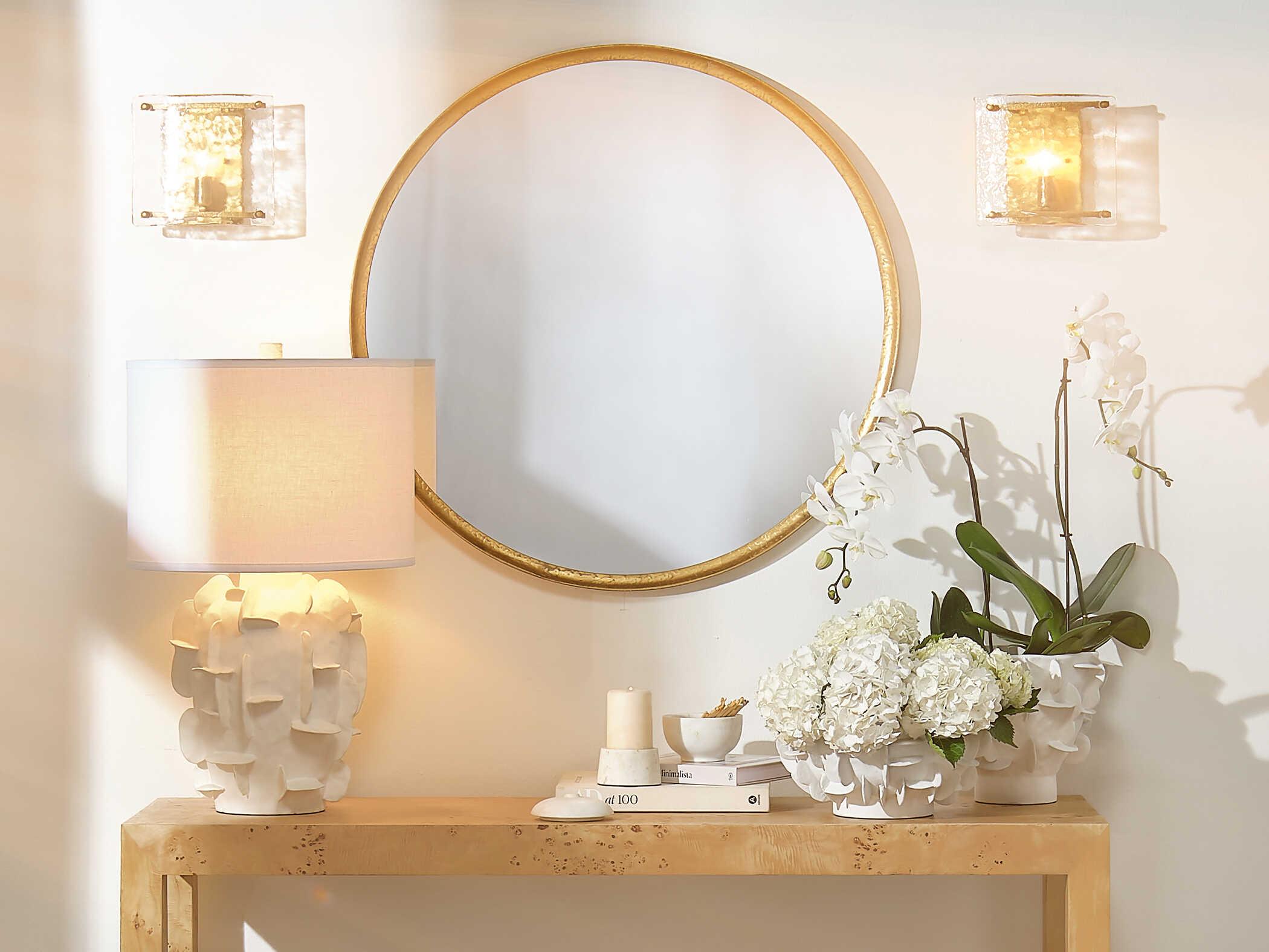 Jamie Young Helios White Vase