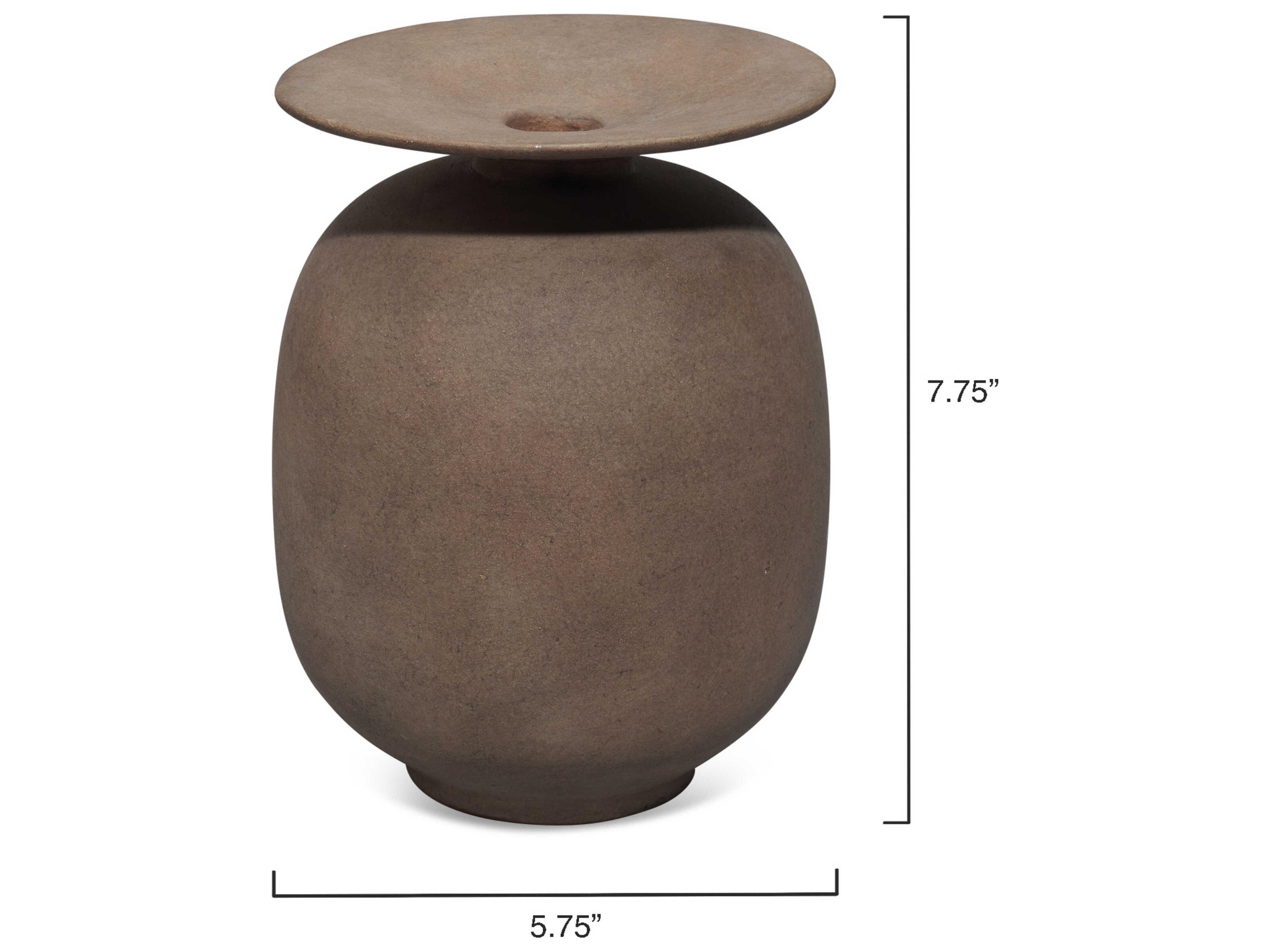 Jamie Young Highland Burnt Umber Vase